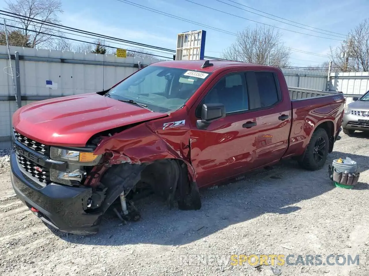 1 Photograph of a damaged car 1GCRYCEF2LZ263461 CHEVROLET ALL Models 2020