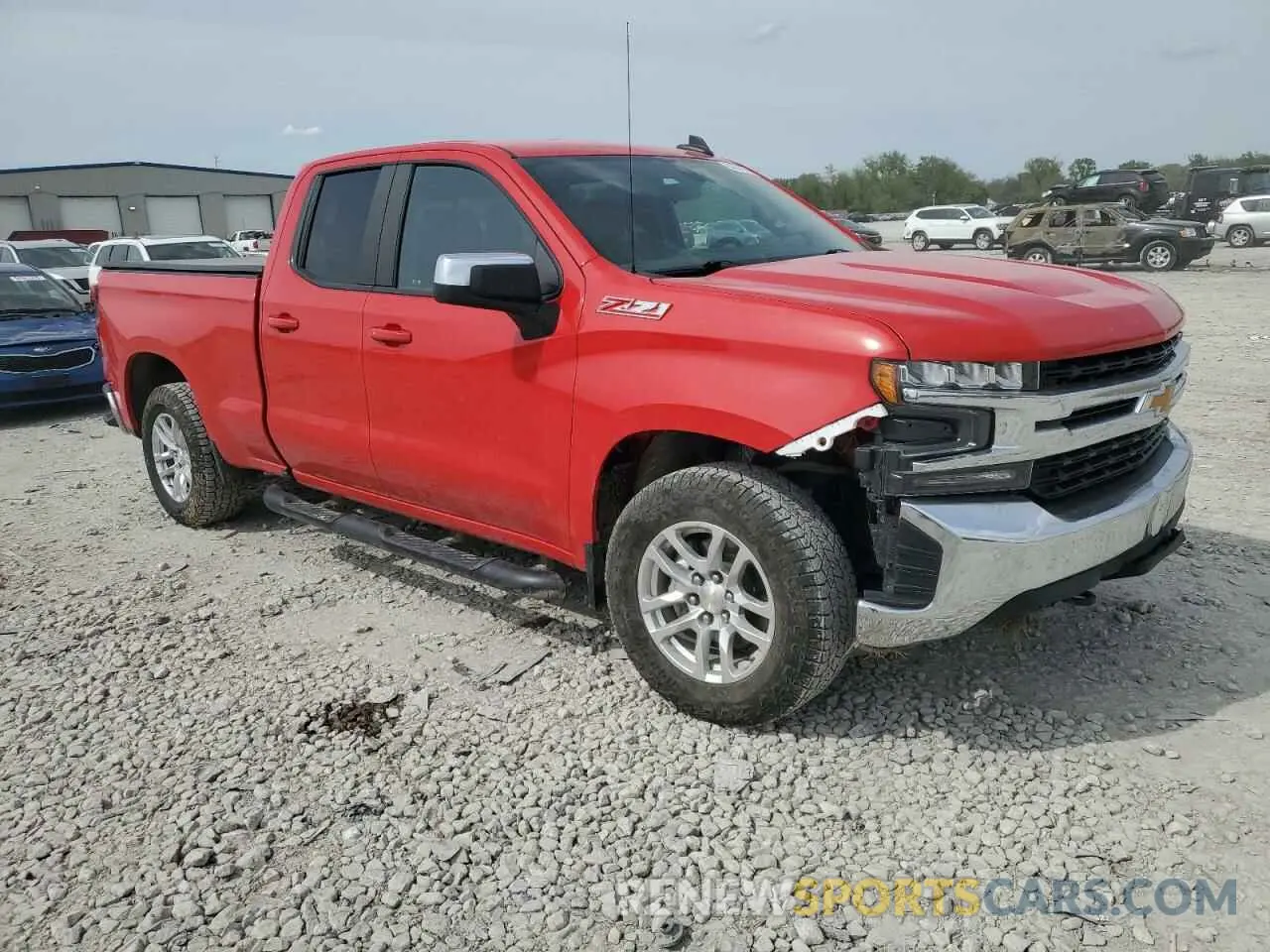 4 Фотография поврежденного автомобиля 1GCRYDED3LZ263375 CHEVROLET ALL Models 2020