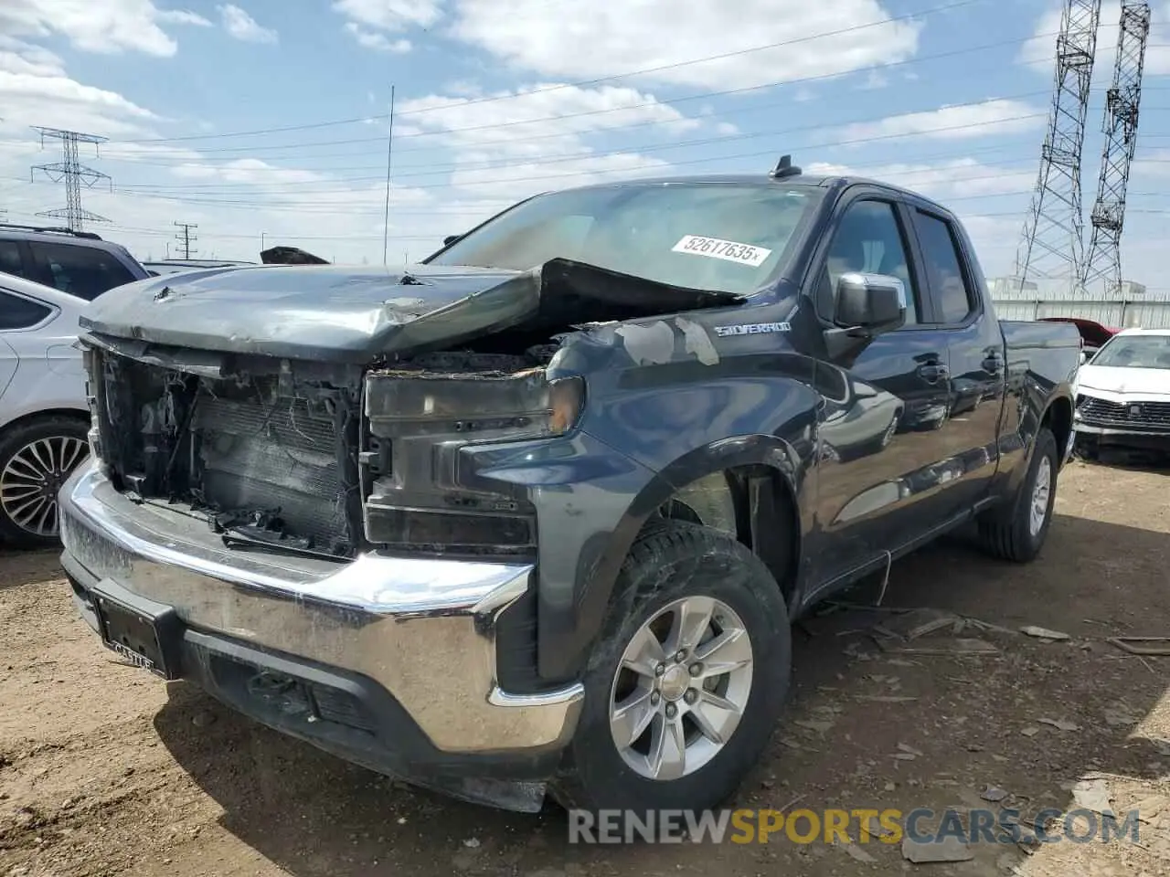 1 Photograph of a damaged car 1GCRYDED6LZ174383 CHEVROLET ALL Models 2020