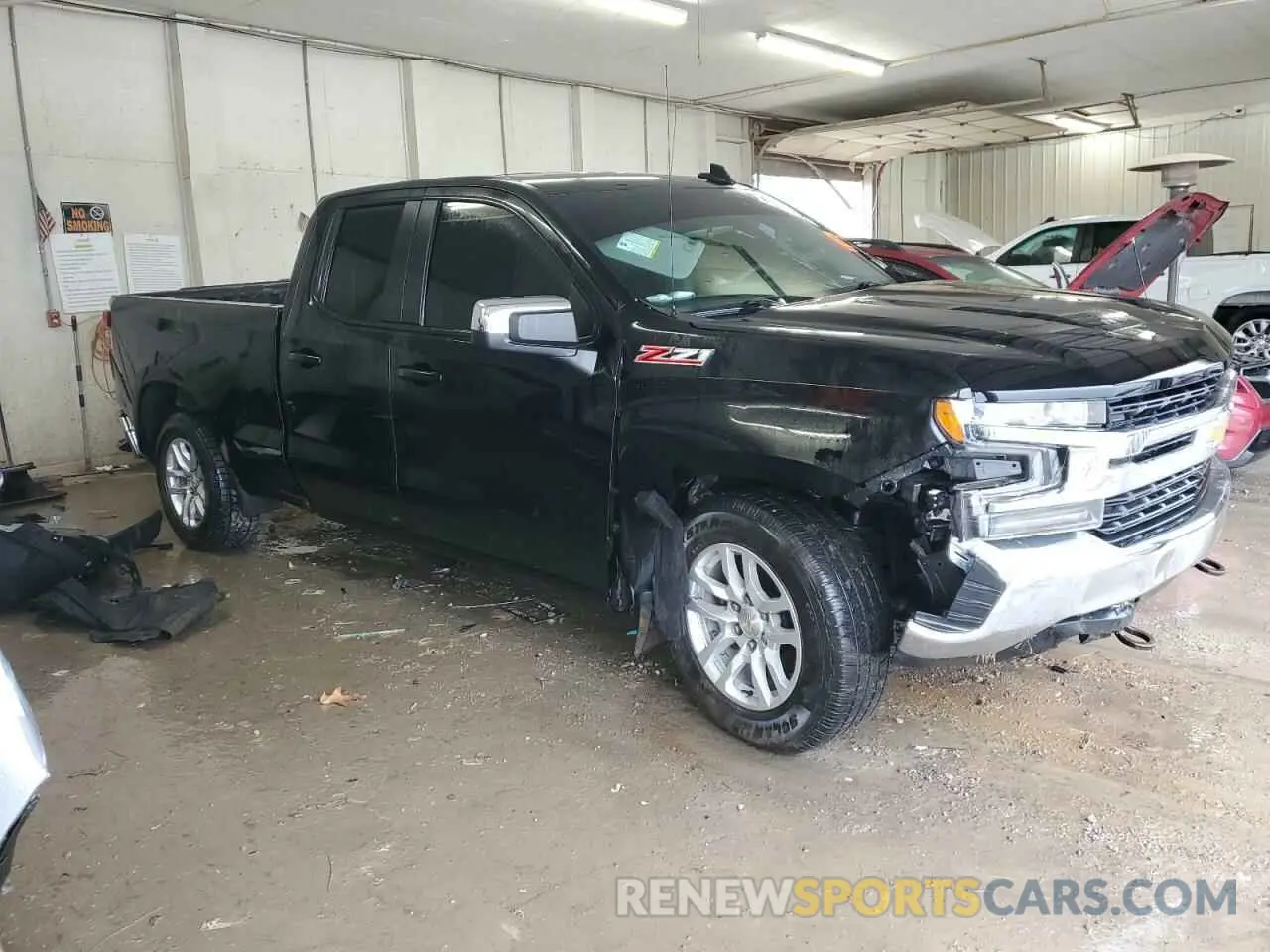 4 Photograph of a damaged car 1GCRYDED9LZ135576 CHEVROLET ALL Models 2020