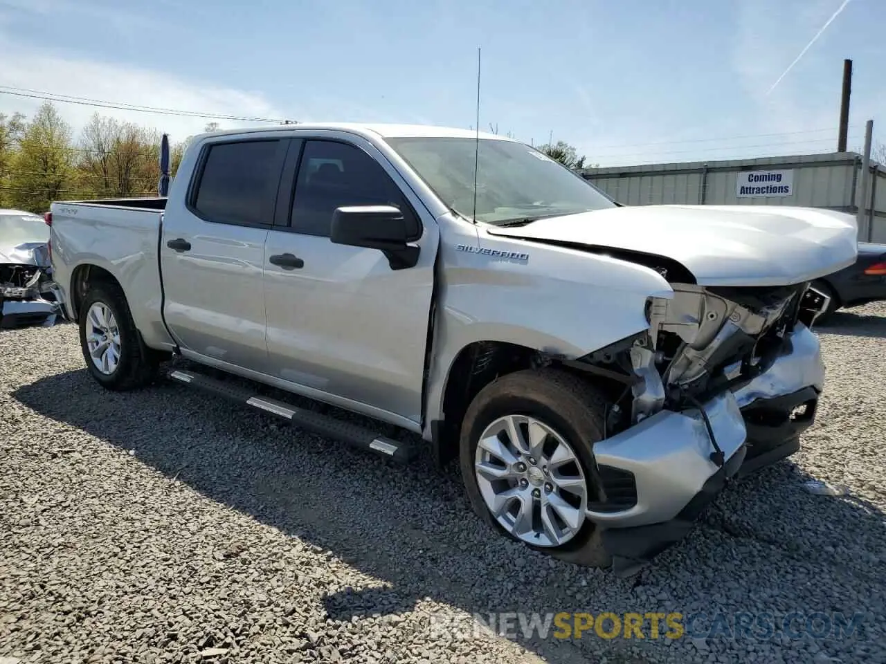 4 Фотография поврежденного автомобиля 1GCUYBEF3LZ265689 CHEVROLET ALL Models 2020