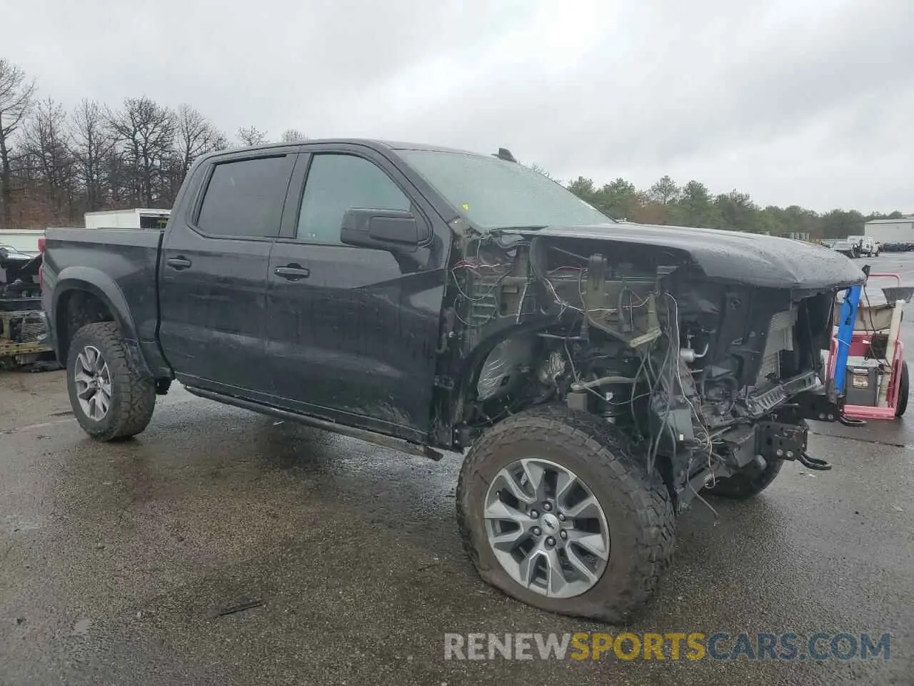 4 Photograph of a damaged car 1GCUYEED8LZ340371 CHEVROLET ALL Models 2020