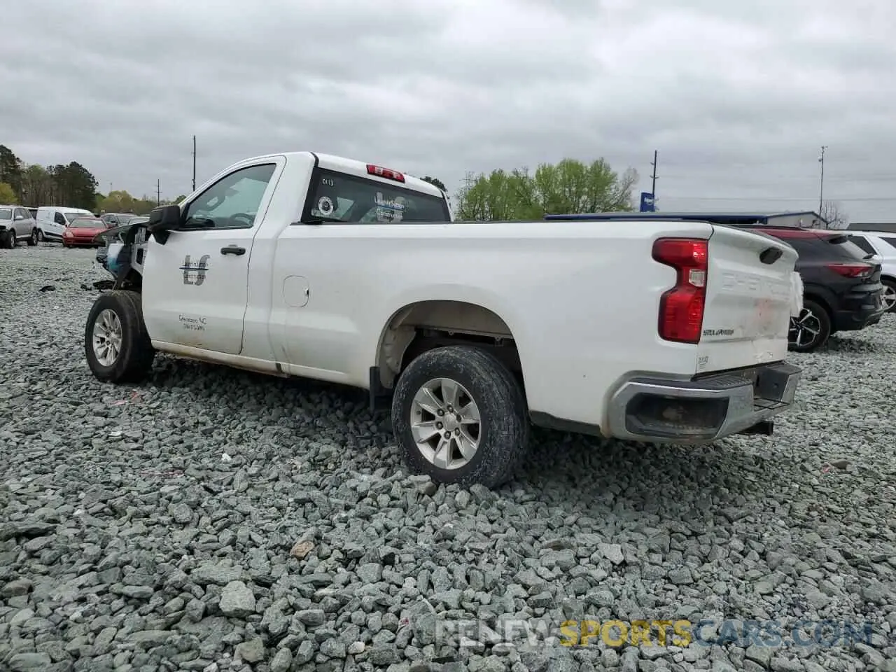 2 Фотография поврежденного автомобиля 3GCNWAEF0LG308597 CHEVROLET ALL Models 2020