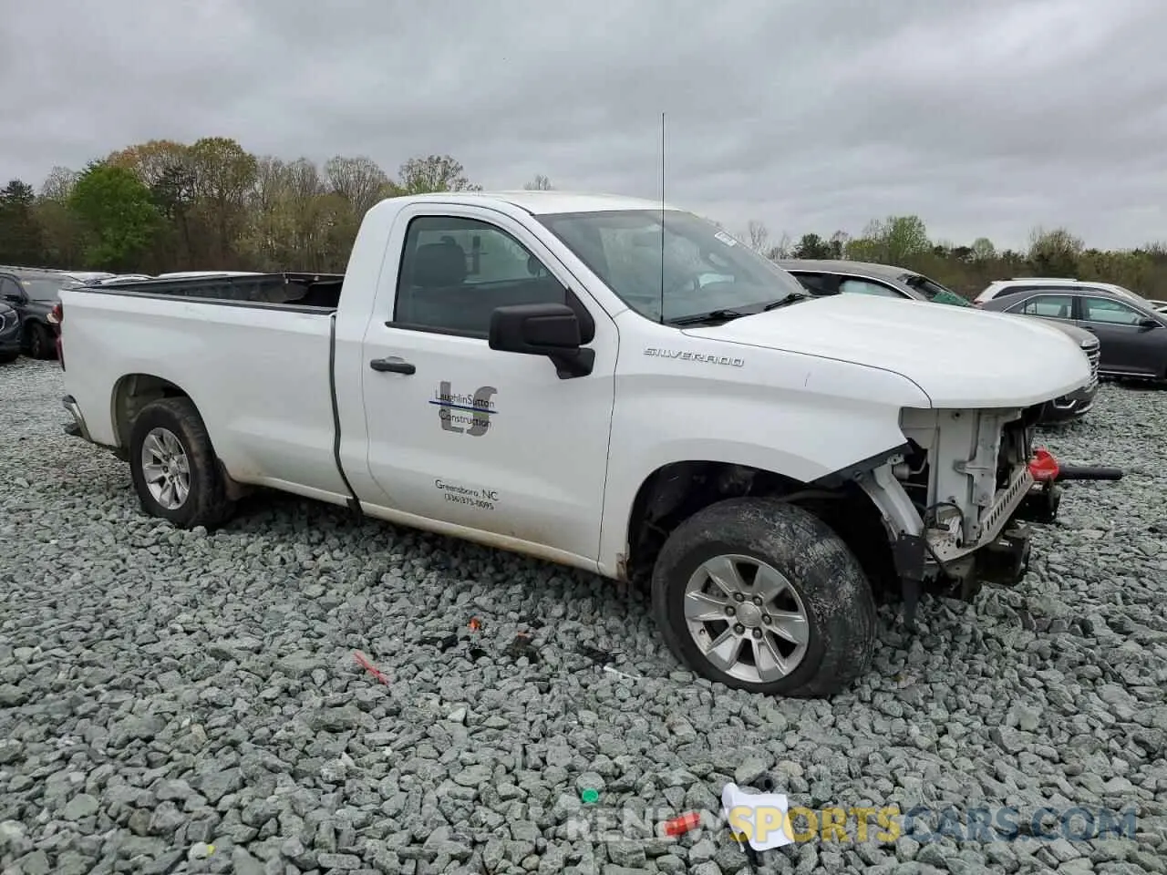 4 Фотография поврежденного автомобиля 3GCNWAEF0LG308597 CHEVROLET ALL Models 2020