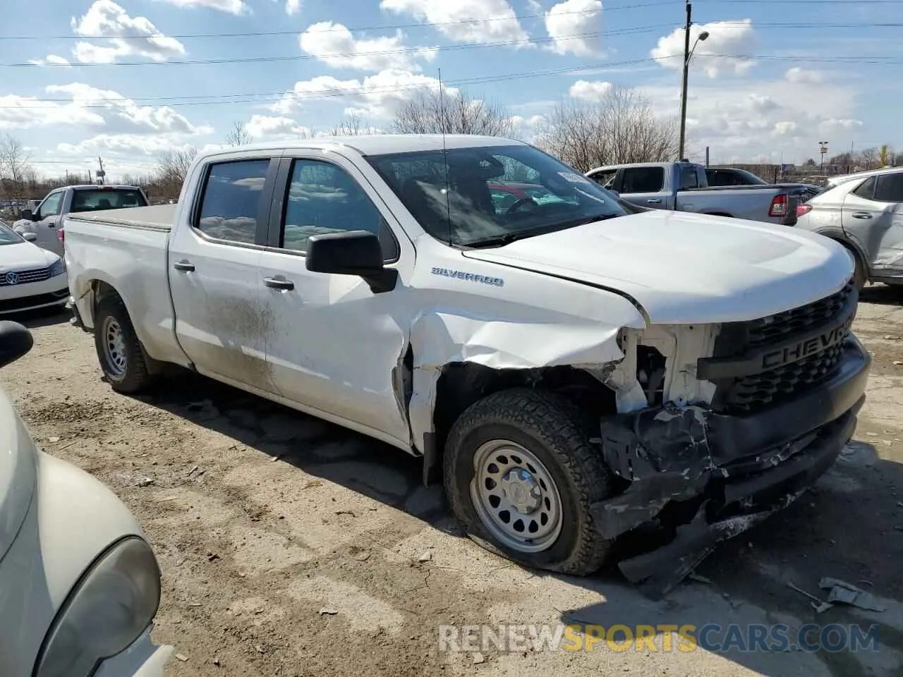 4 Фотография поврежденного автомобиля 3GCPWAEH9LG315364 CHEVROLET ALL Models 2020