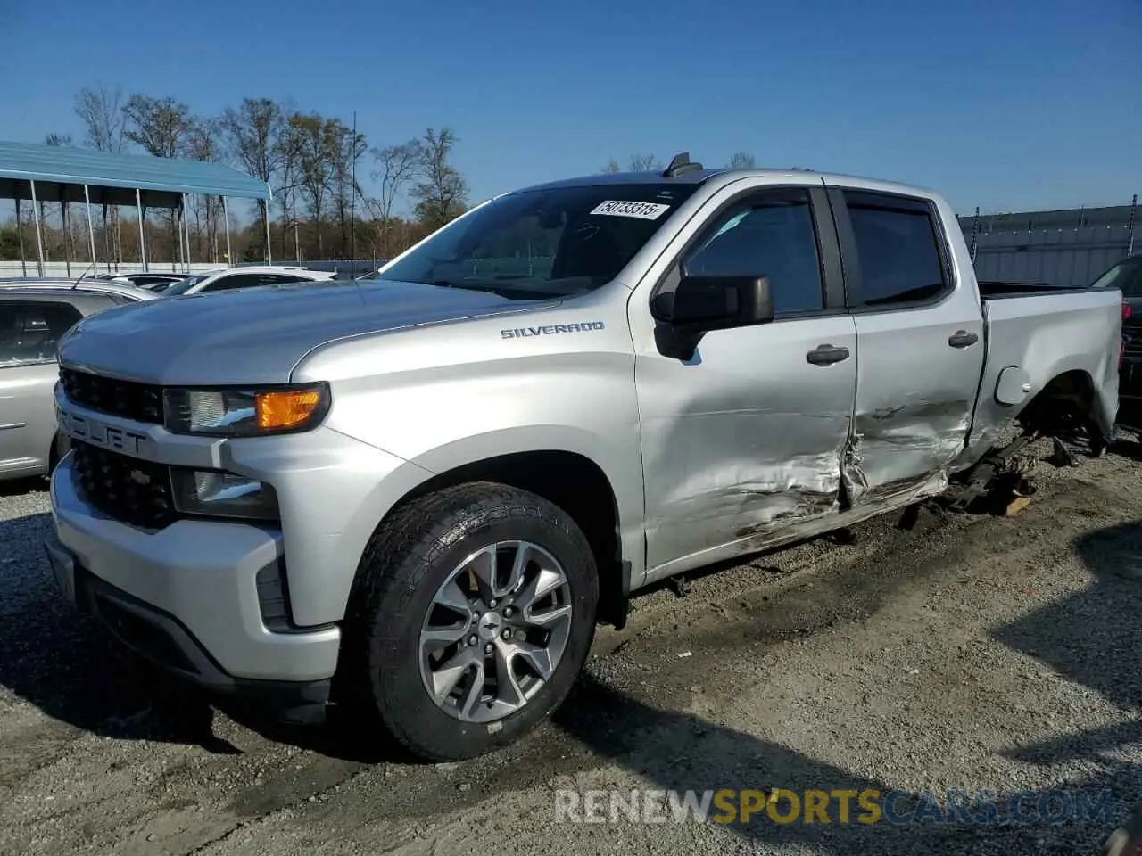 1 Photograph of a damaged car 3GCPWBEF6LG202105 CHEVROLET ALL Models 2020
