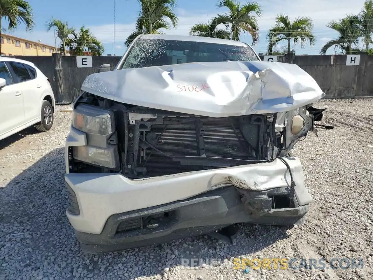 5 Фотография поврежденного автомобиля 3GCPWBEF8LG317269 CHEVROLET ALL Models 2020
