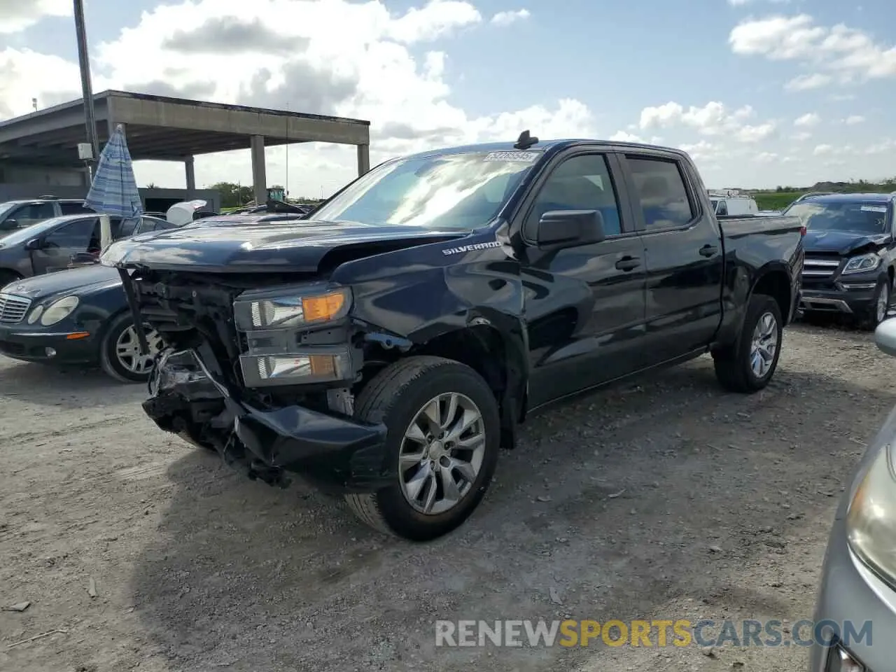 1 Photograph of a damaged car 3GCPWBEK1LG136818 CHEVROLET ALL Models 2020