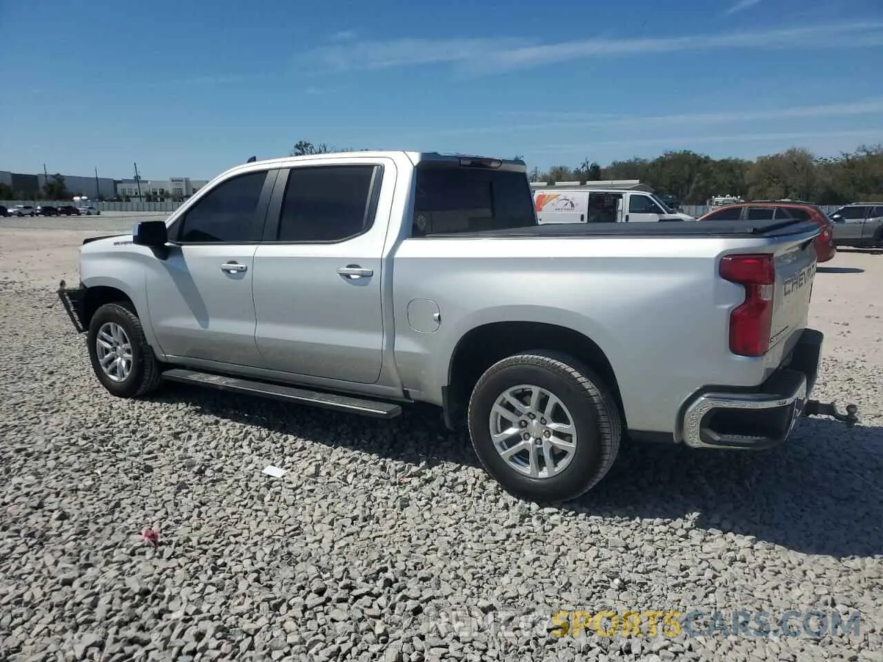 2 Фотография поврежденного автомобиля 3GCPWCED4LG212782 CHEVROLET ALL Models 2020