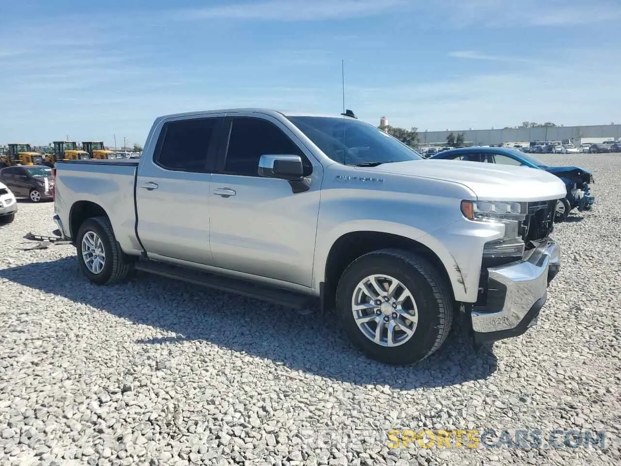 4 Фотография поврежденного автомобиля 3GCPWCED4LG212782 CHEVROLET ALL Models 2020
