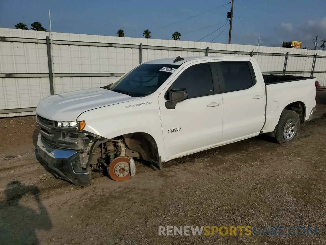 1 Photograph of a damaged car 3GCPWCED7LG391898 CHEVROLET ALL Models 2020