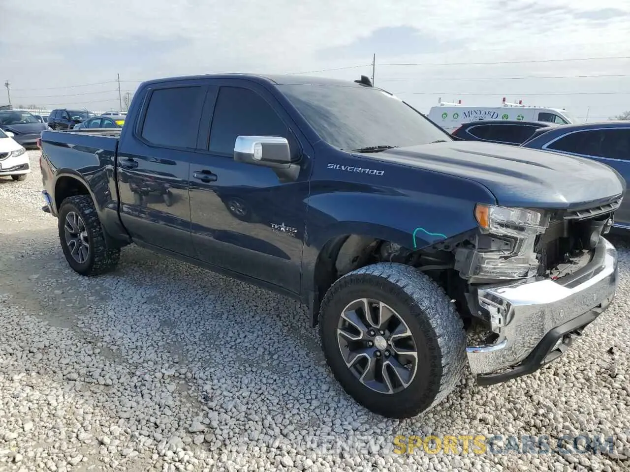 4 Photograph of a damaged car 3GCPWCEDXLG333803 CHEVROLET ALL Models 2020