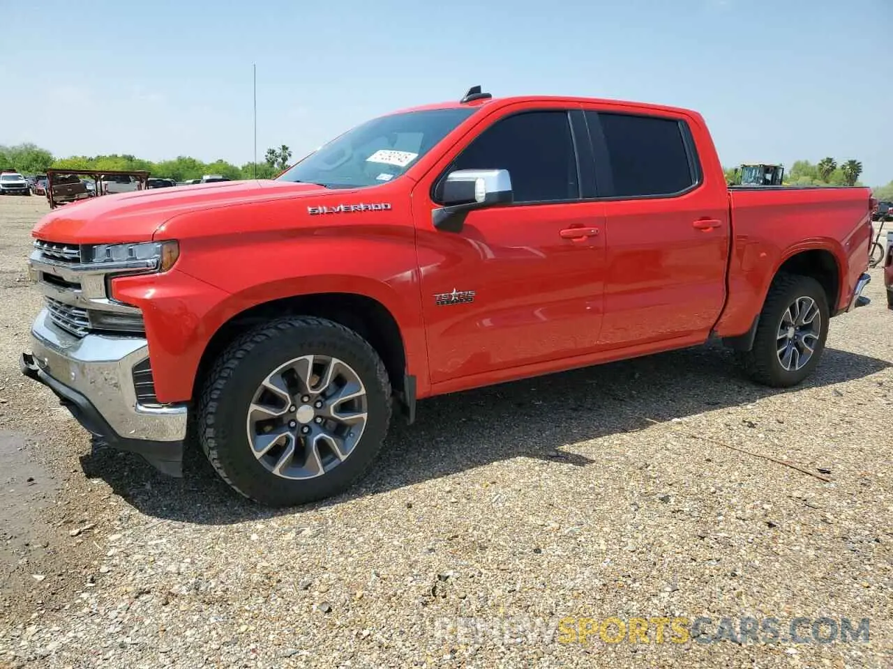1 Photograph of a damaged car 3GCPWCEDXLG430645 CHEVROLET ALL Models 2020