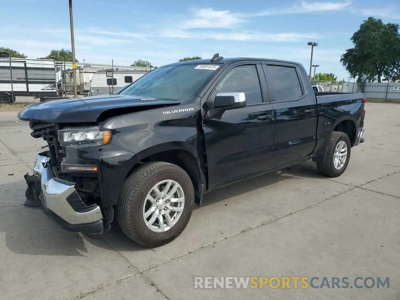 1 Photograph of a damaged car 3GCPWCET6LG235021 CHEVROLET ALL Models 2020