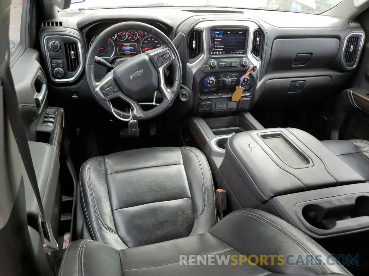 8 Фотография поврежденного автомобиля 3GCPWDED7LG387548 CHEVROLET ALL Models 2020