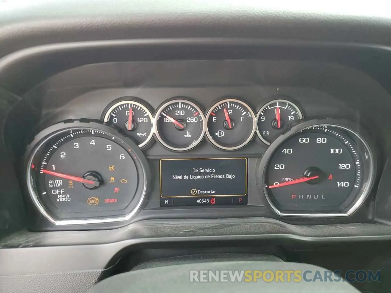 9 Фотография поврежденного автомобиля 3GCPWDED9LG403085 CHEVROLET ALL Models 2020