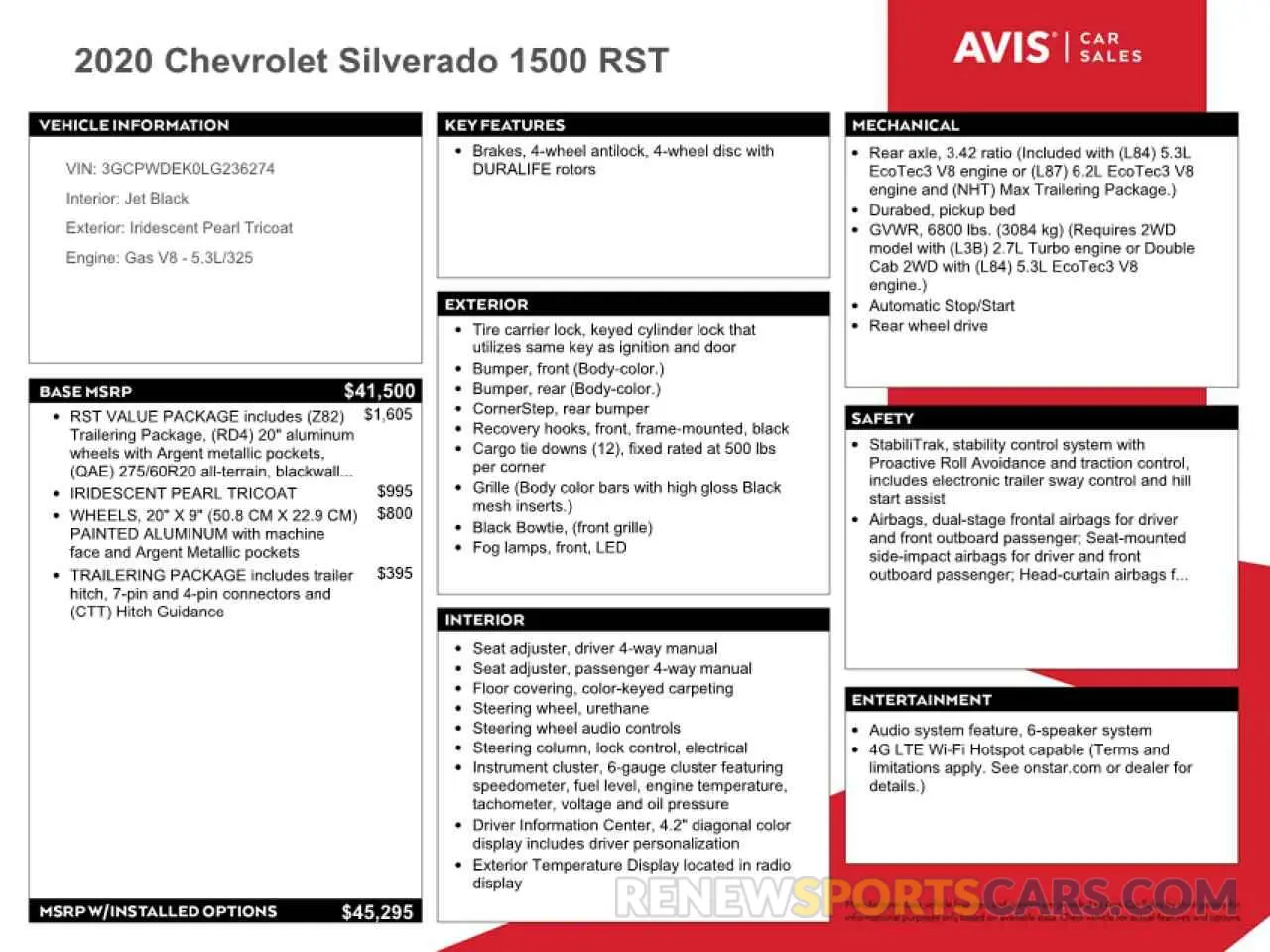 12 Фотография поврежденного автомобиля 3GCPWDEK0LG236274 CHEVROLET ALL Models 2020