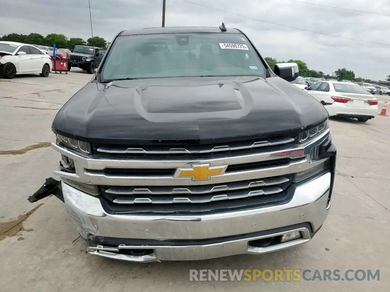 5 Фотография поврежденного автомобиля 3GCPWEET9LG378718 CHEVROLET ALL Models 2020