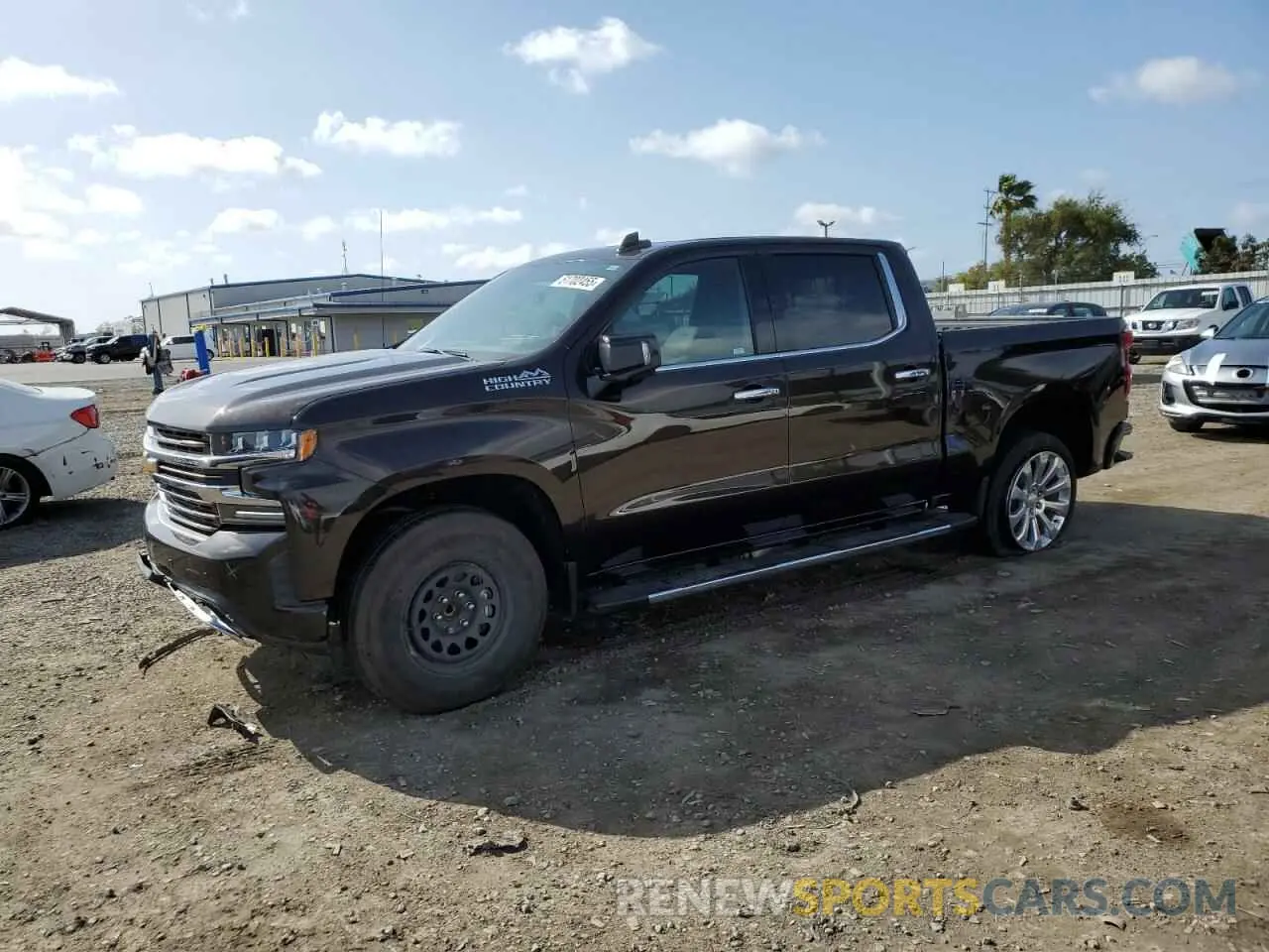 1 Photograph of a damaged car 3GCPWFEDXLG117662 CHEVROLET ALL Models 2020