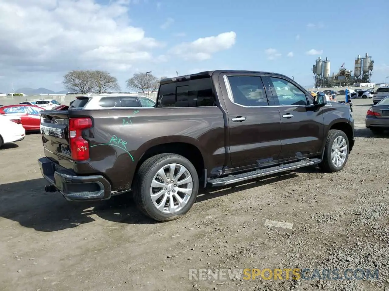 3 Photograph of a damaged car 3GCPWFEDXLG117662 CHEVROLET ALL Models 2020