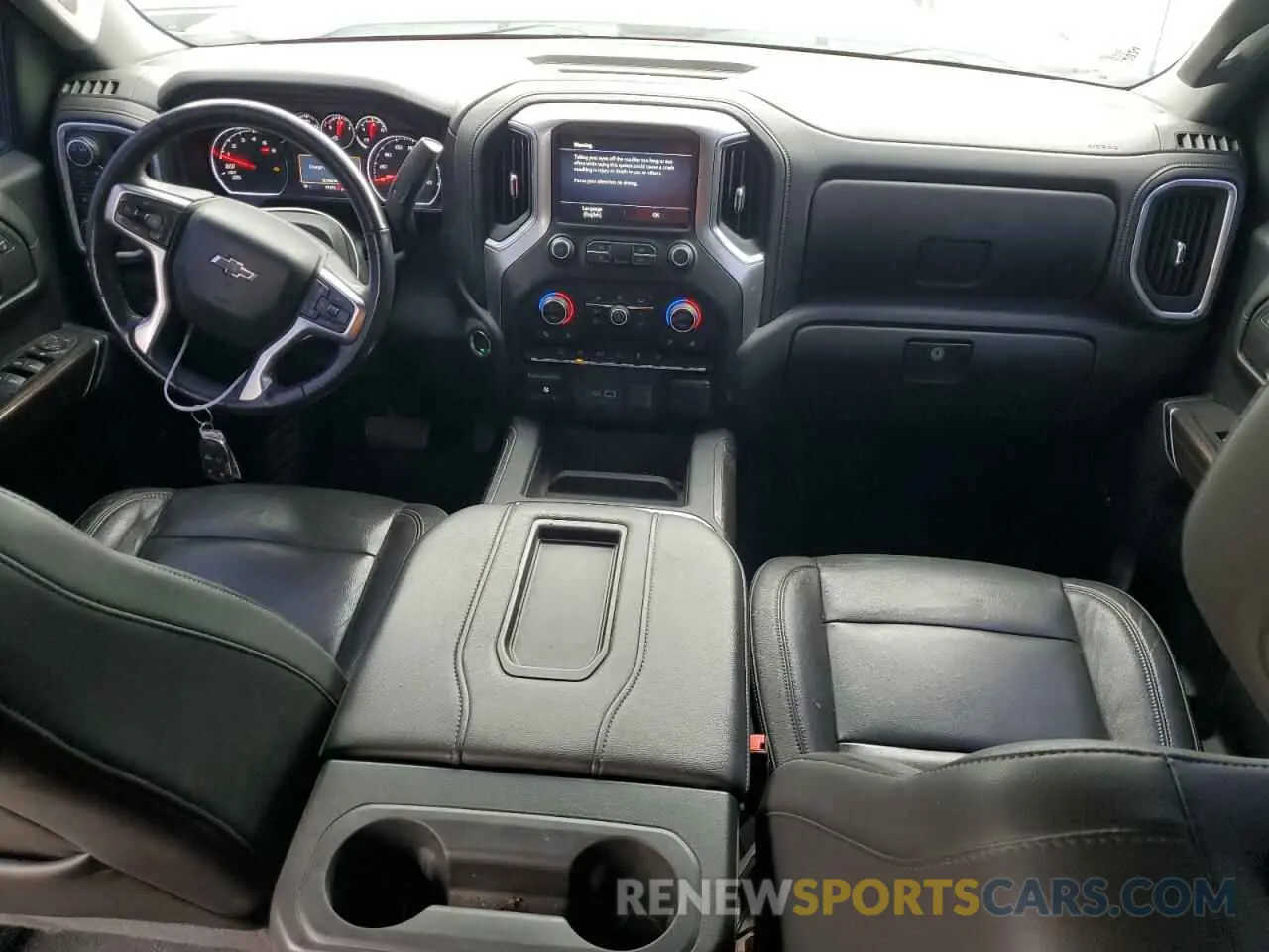 8 Фотография поврежденного автомобиля 3GCPYFED1LG125269 CHEVROLET ALL Models 2020
