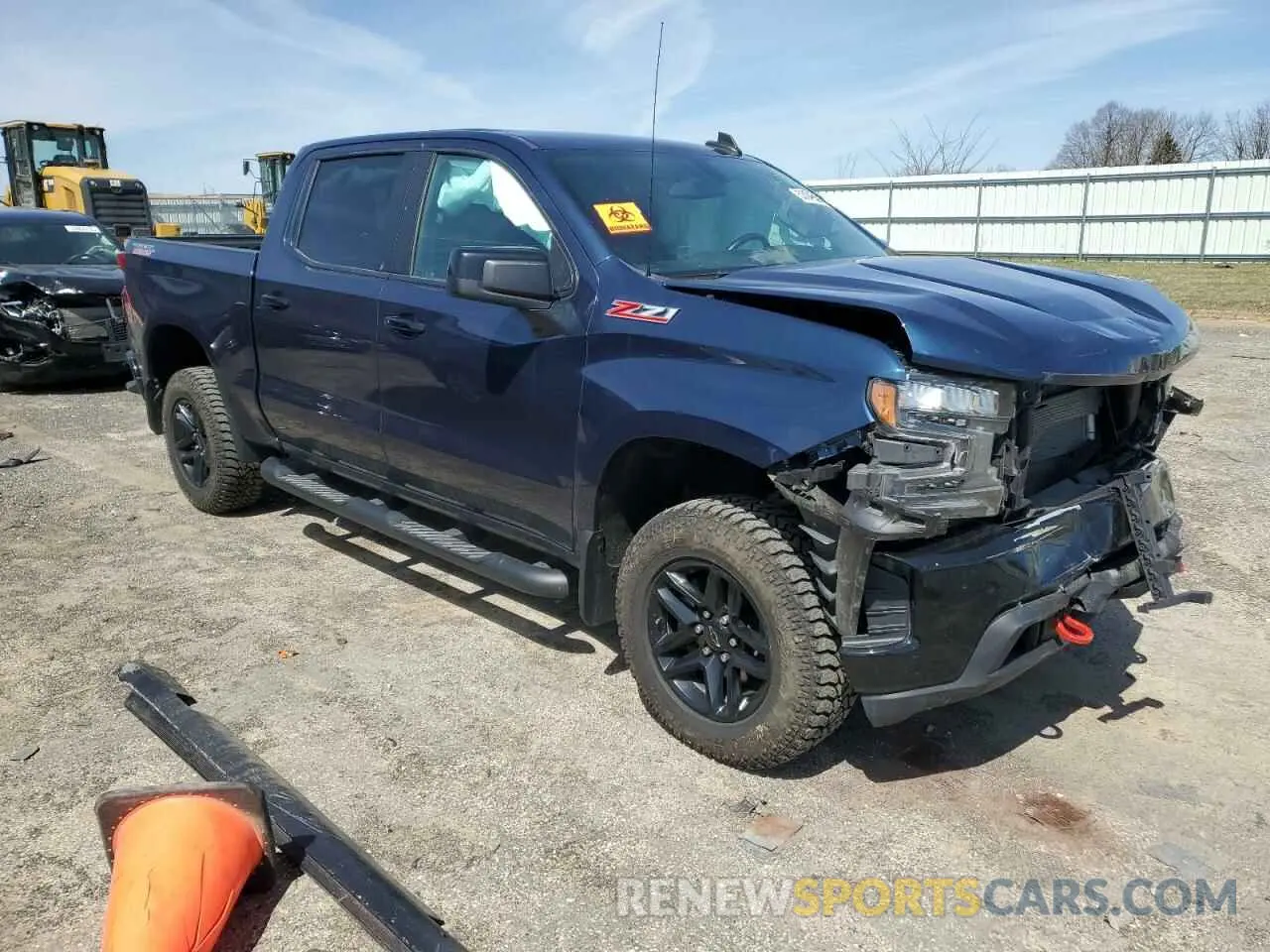 4 Фотография поврежденного автомобиля 3GCPYFED3LG415965 CHEVROLET ALL Models 2020