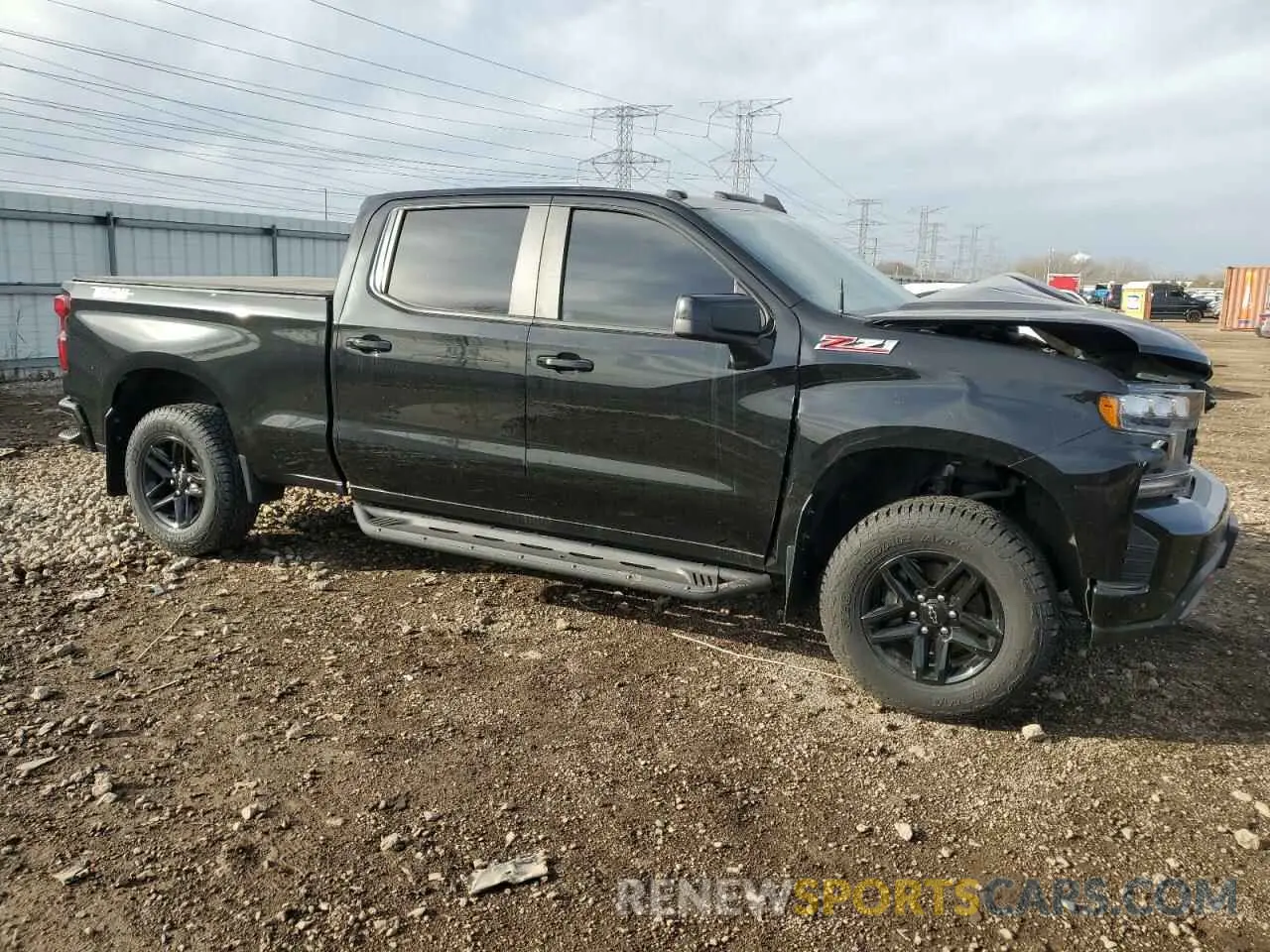 4 Фотография поврежденного автомобиля 3GCPYFED4LG372995 CHEVROLET ALL Models 2020