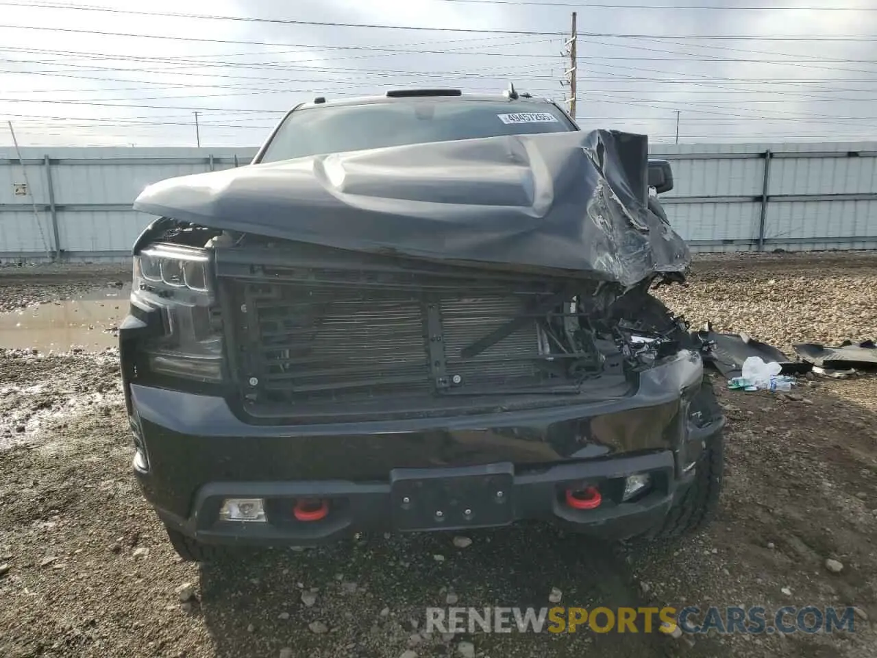 5 Фотография поврежденного автомобиля 3GCPYFED4LG372995 CHEVROLET ALL Models 2020