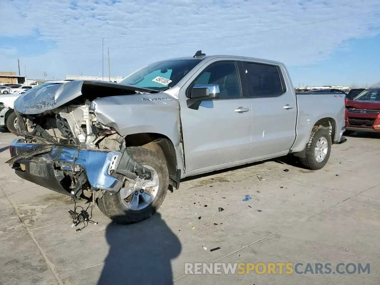 1 Photograph of a damaged car 3GCUYDED3LG334388 CHEVROLET ALL Models 2020