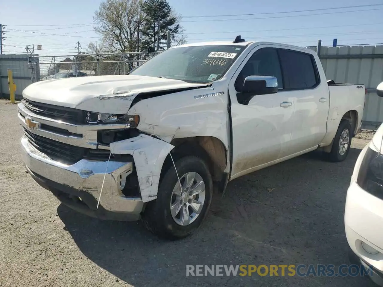 1 Photograph of a damaged car 3GCUYDED9LG314646 CHEVROLET ALL Models 2020