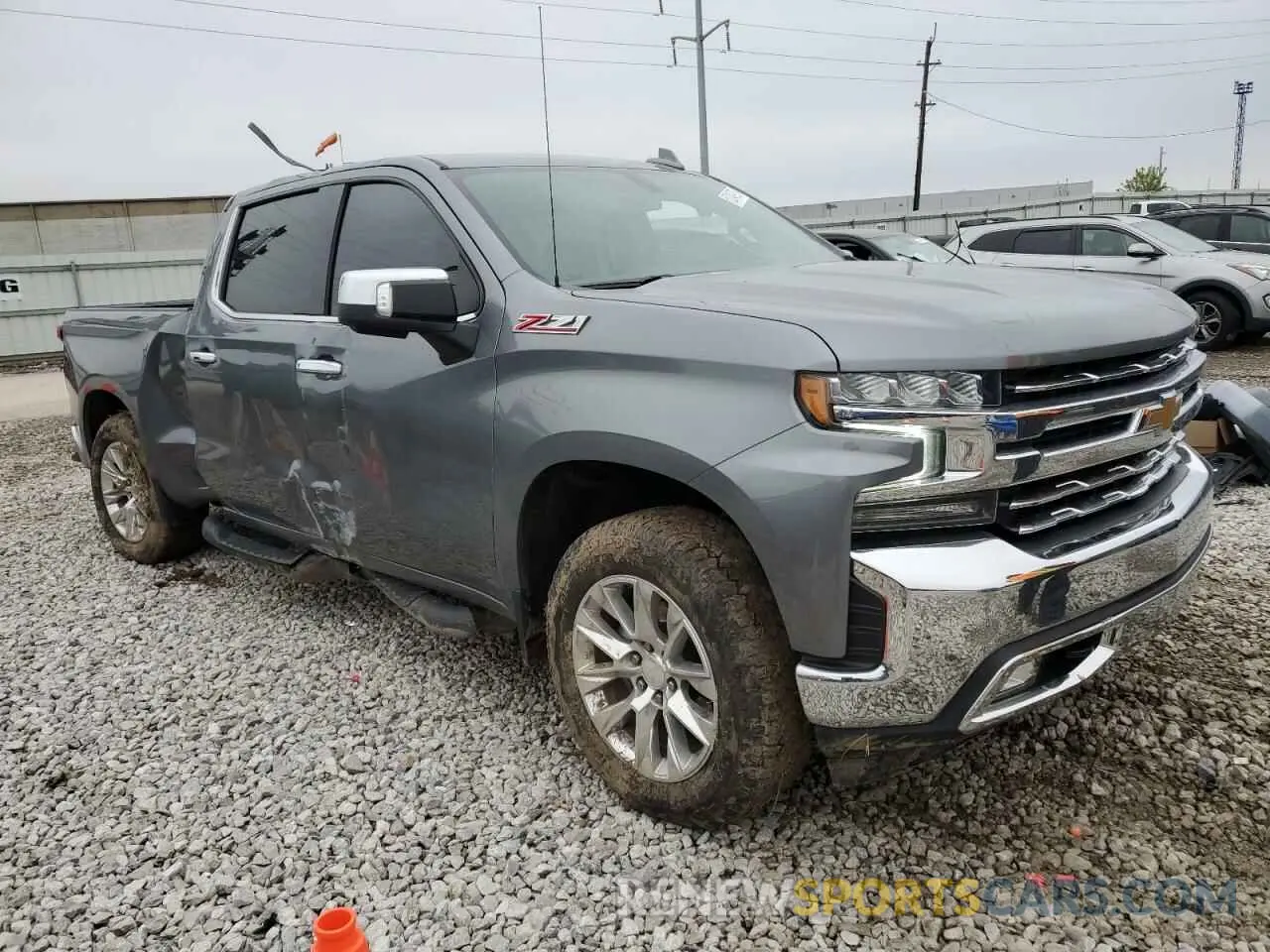 4 Фотография поврежденного автомобиля 3GCUYGED0LG446129 CHEVROLET ALL Models 2020