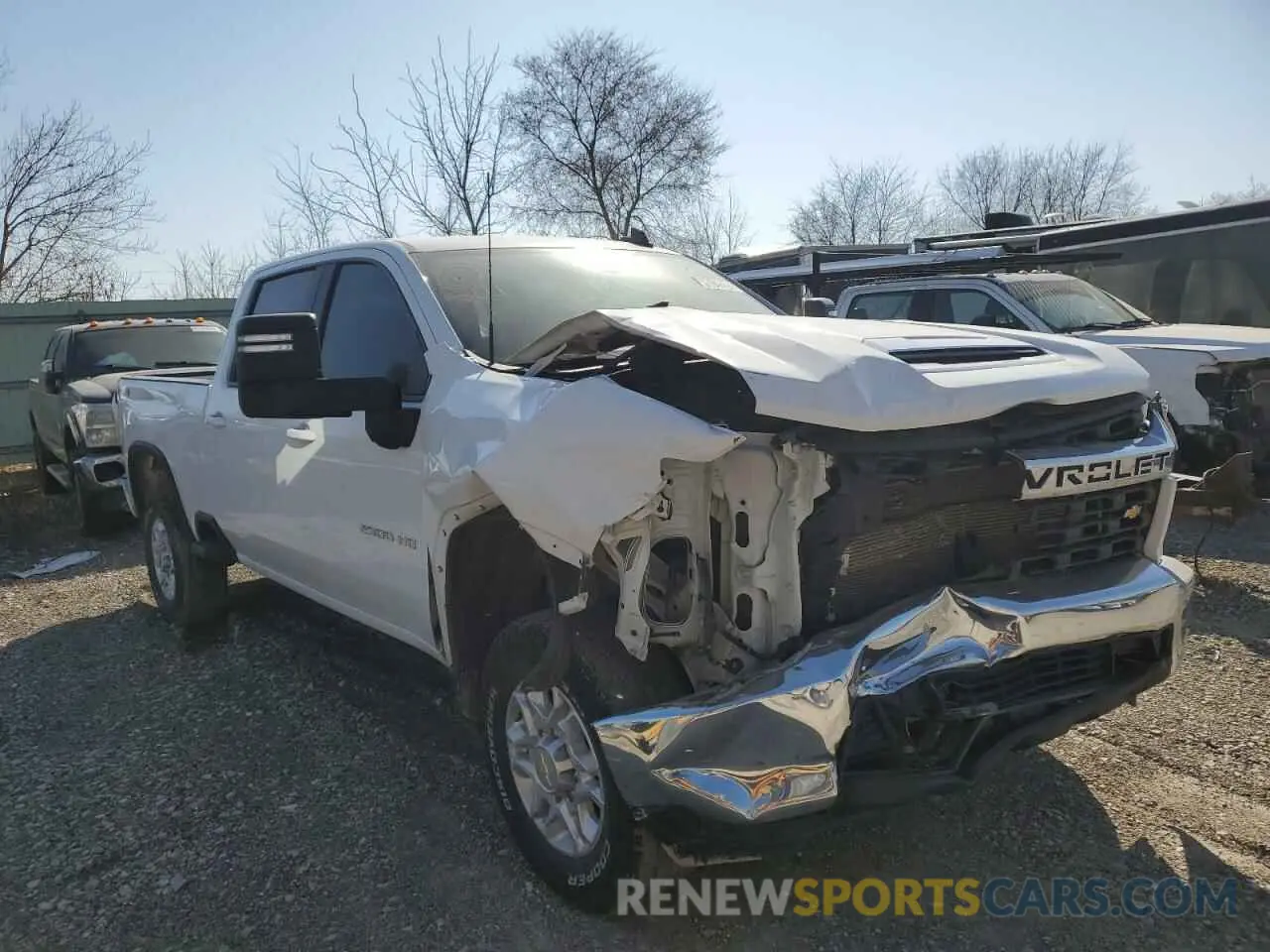 4 Photograph of a damaged car 1GC1YNEY9MF256925 CHEVROLET ALL Models 2021