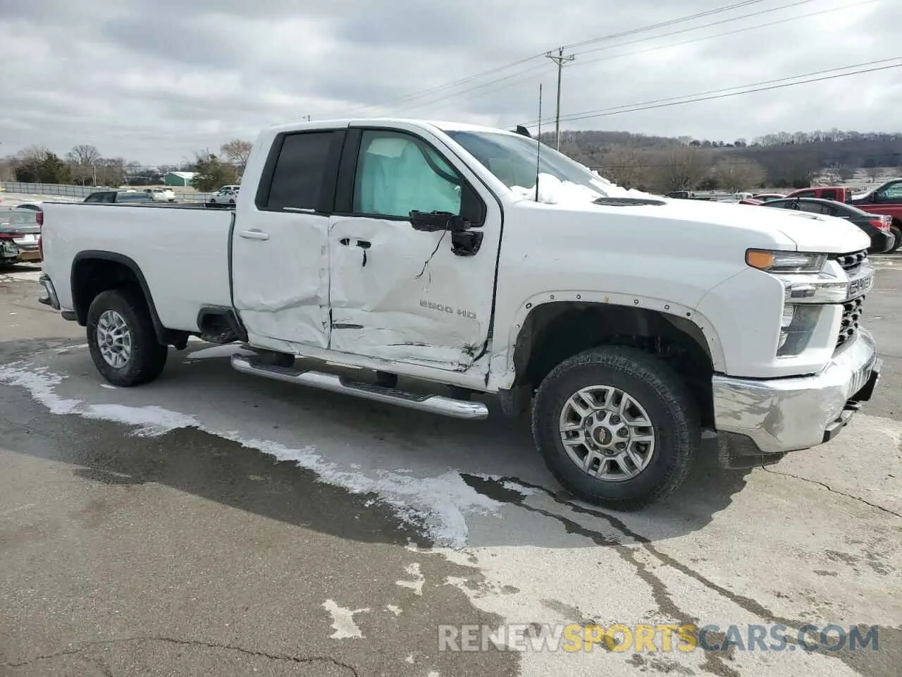 4 Фотография поврежденного автомобиля 1GC2WNE7XMF314607 CHEVROLET ALL Models 2021