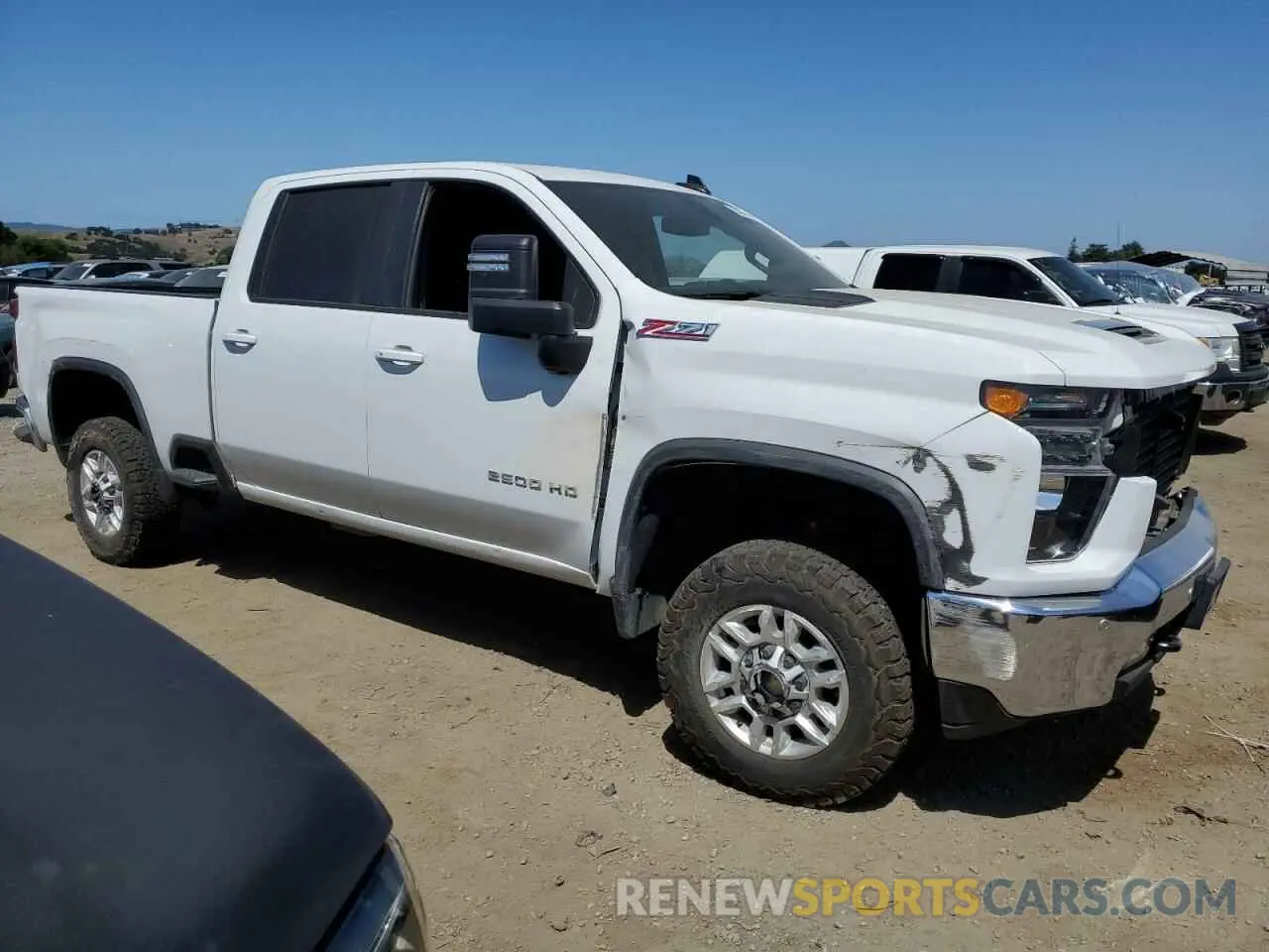 4 Фотография поврежденного автомобиля 1GC4YNE70MF211456 CHEVROLET ALL Models 2021