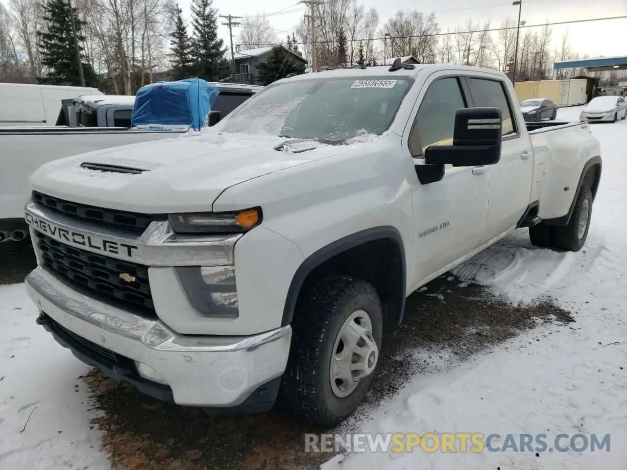 1 Фотография поврежденного автомобиля 1GC4YTEY5MF163725 CHEVROLET ALL Models 2021