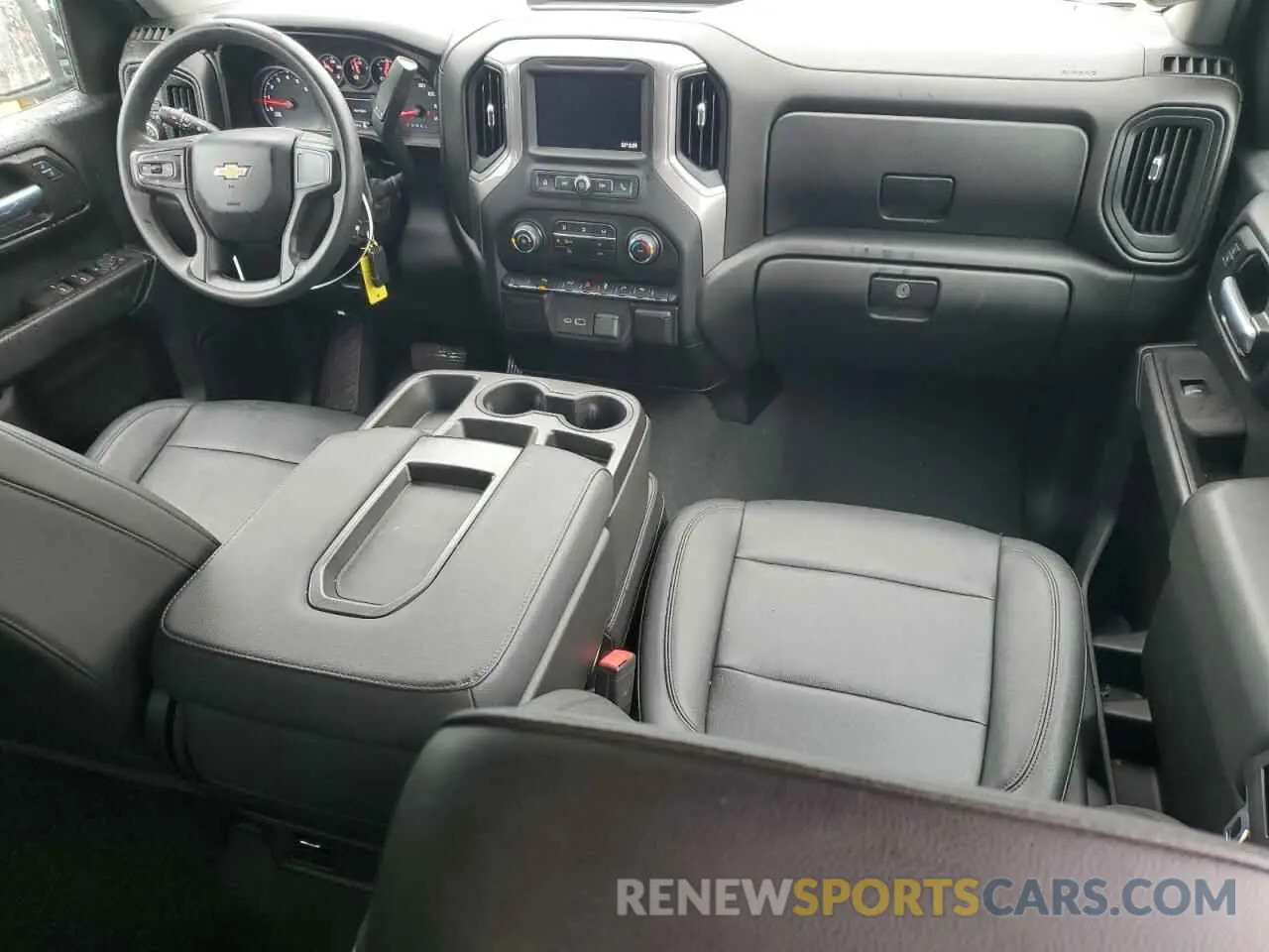 8 Фотография поврежденного автомобиля 1GCPWAEH1MZ202168 CHEVROLET ALL Models 2021