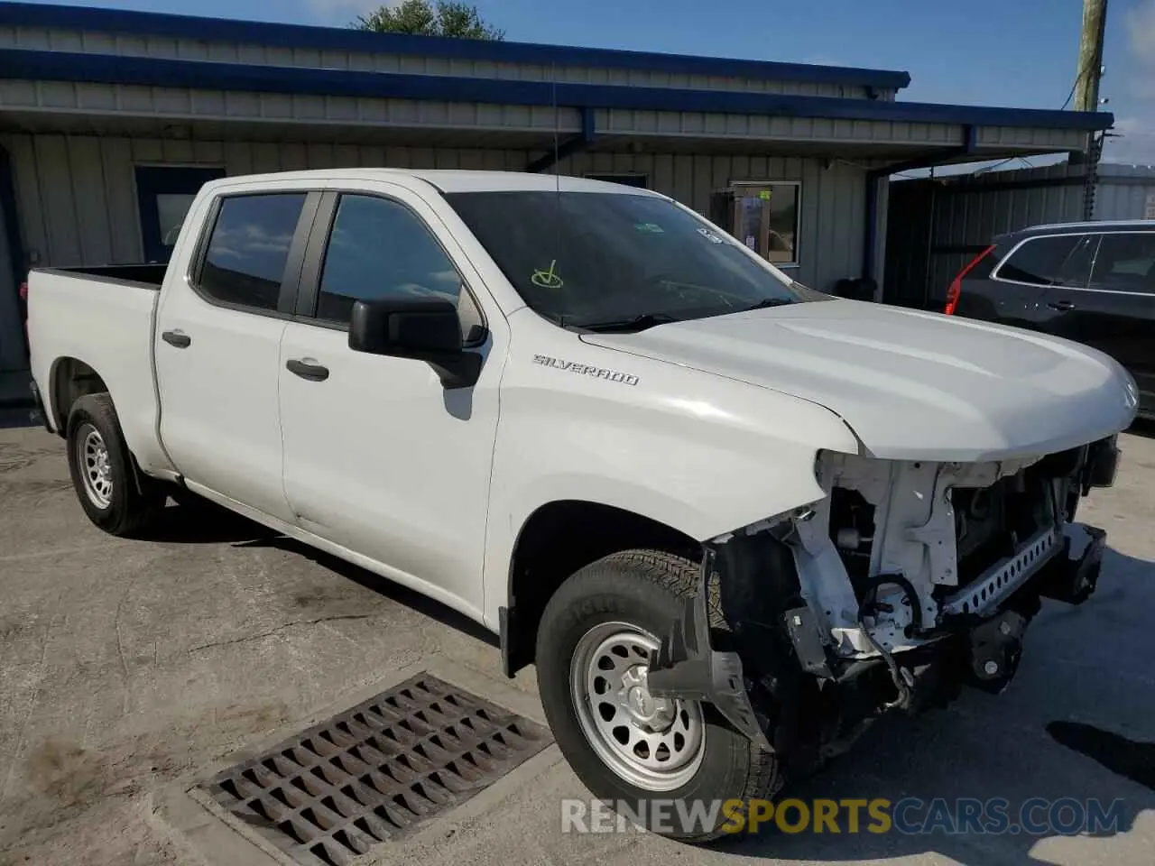 4 Photograph of a damaged car 1GCPWAEH3MZ340262 CHEVROLET ALL Models 2021