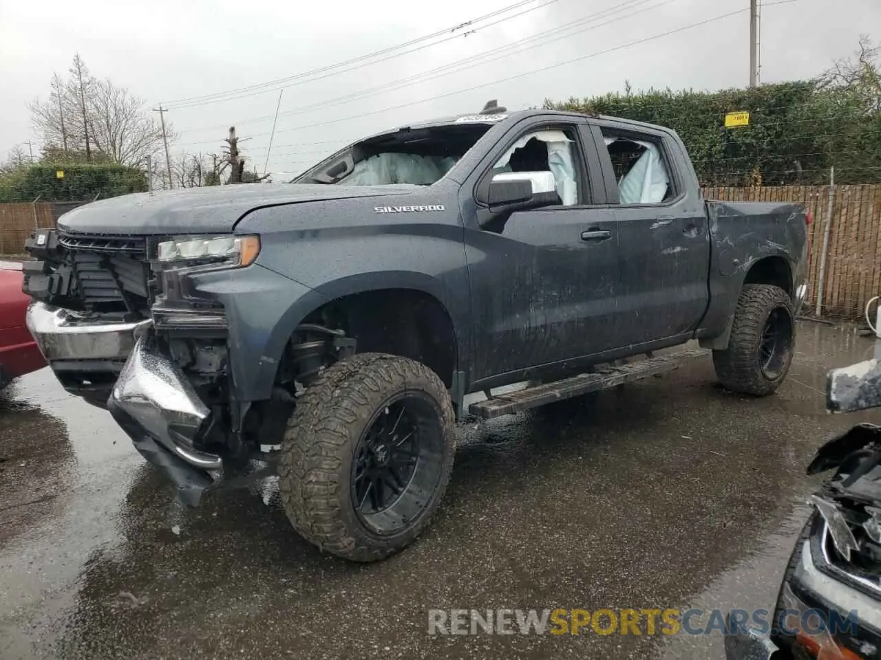 1 Photograph of a damaged car 1GCPWCED0MZ146572 CHEVROLET ALL Models 2021