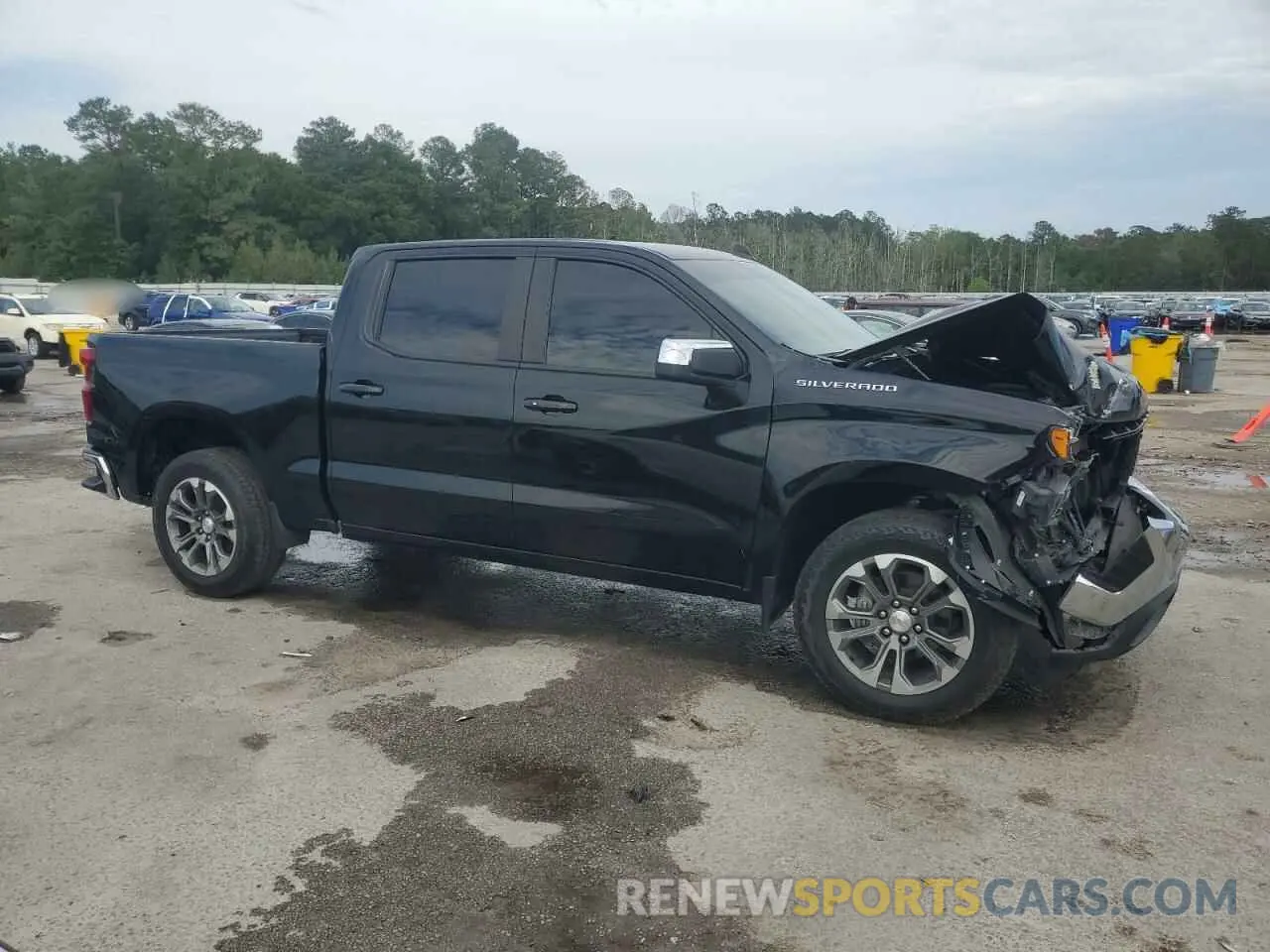 4 Photograph of a damaged car 1GCPWCED4MZ250384 CHEVROLET ALL Models 2021