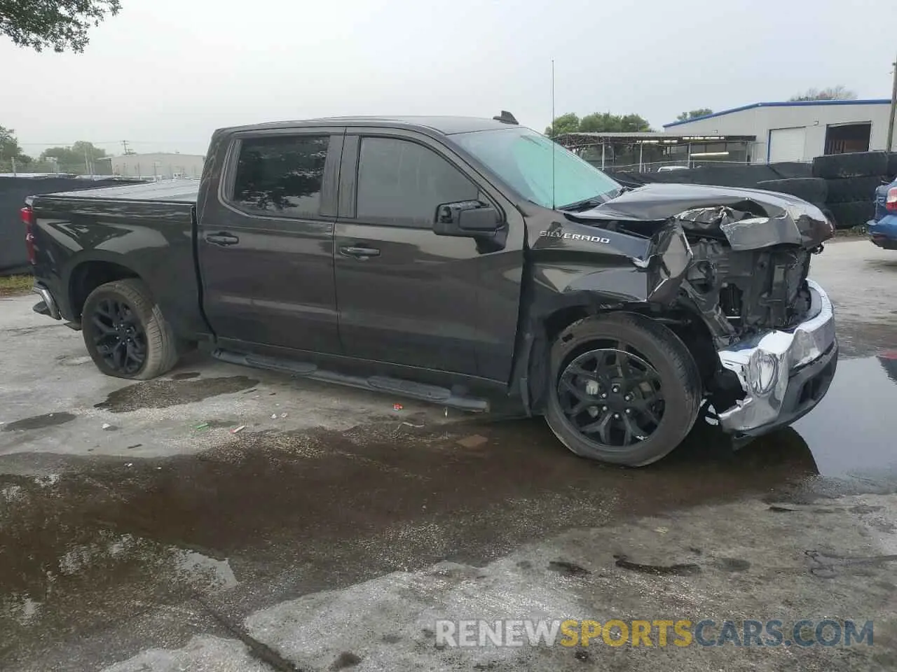 4 Photograph of a damaged car 1GCPWCEK5MZ285692 CHEVROLET ALL Models 2021