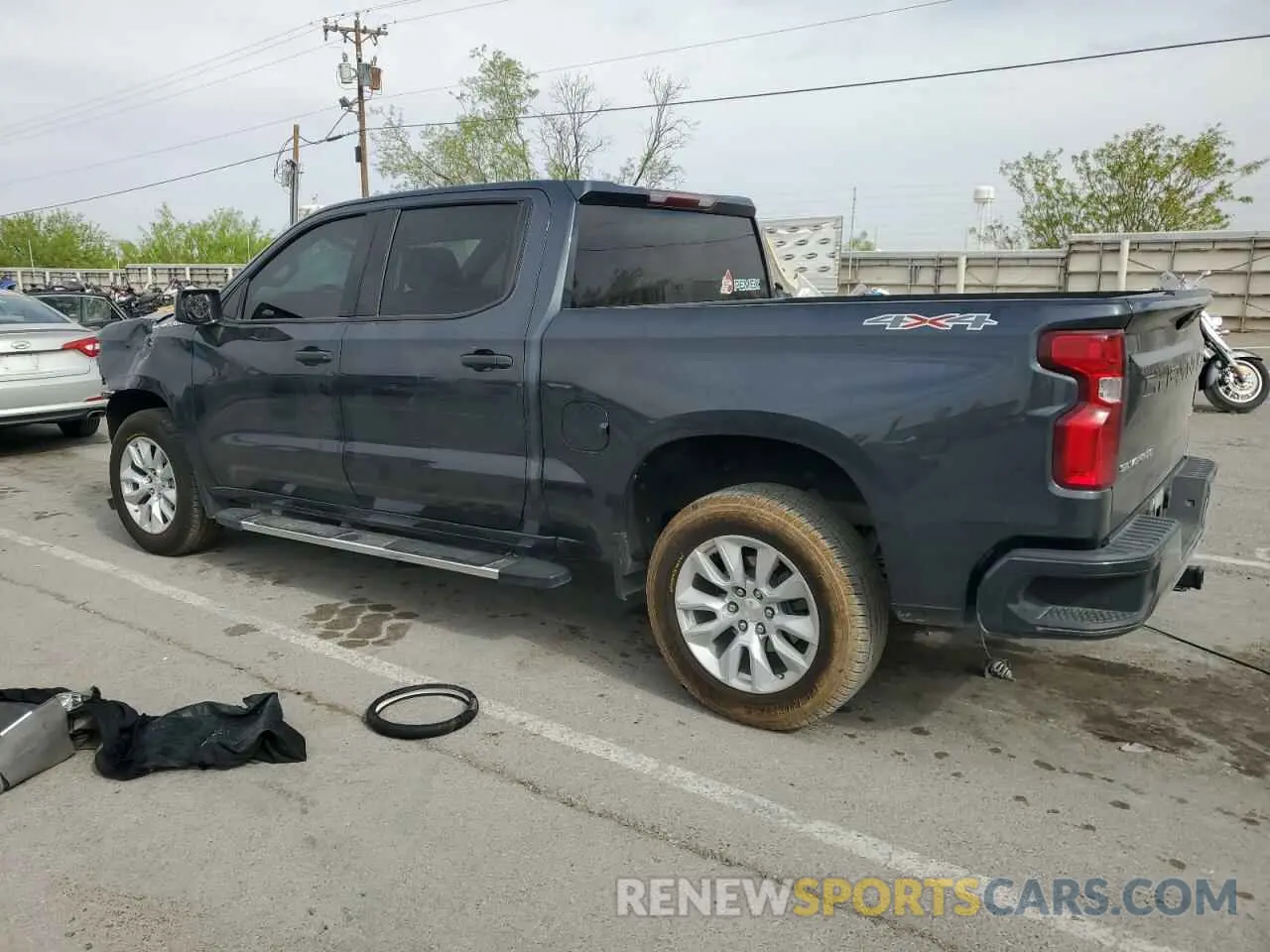 2 Photograph of a damaged car 1GCPYBEK3MZ393460 CHEVROLET ALL Models 2021