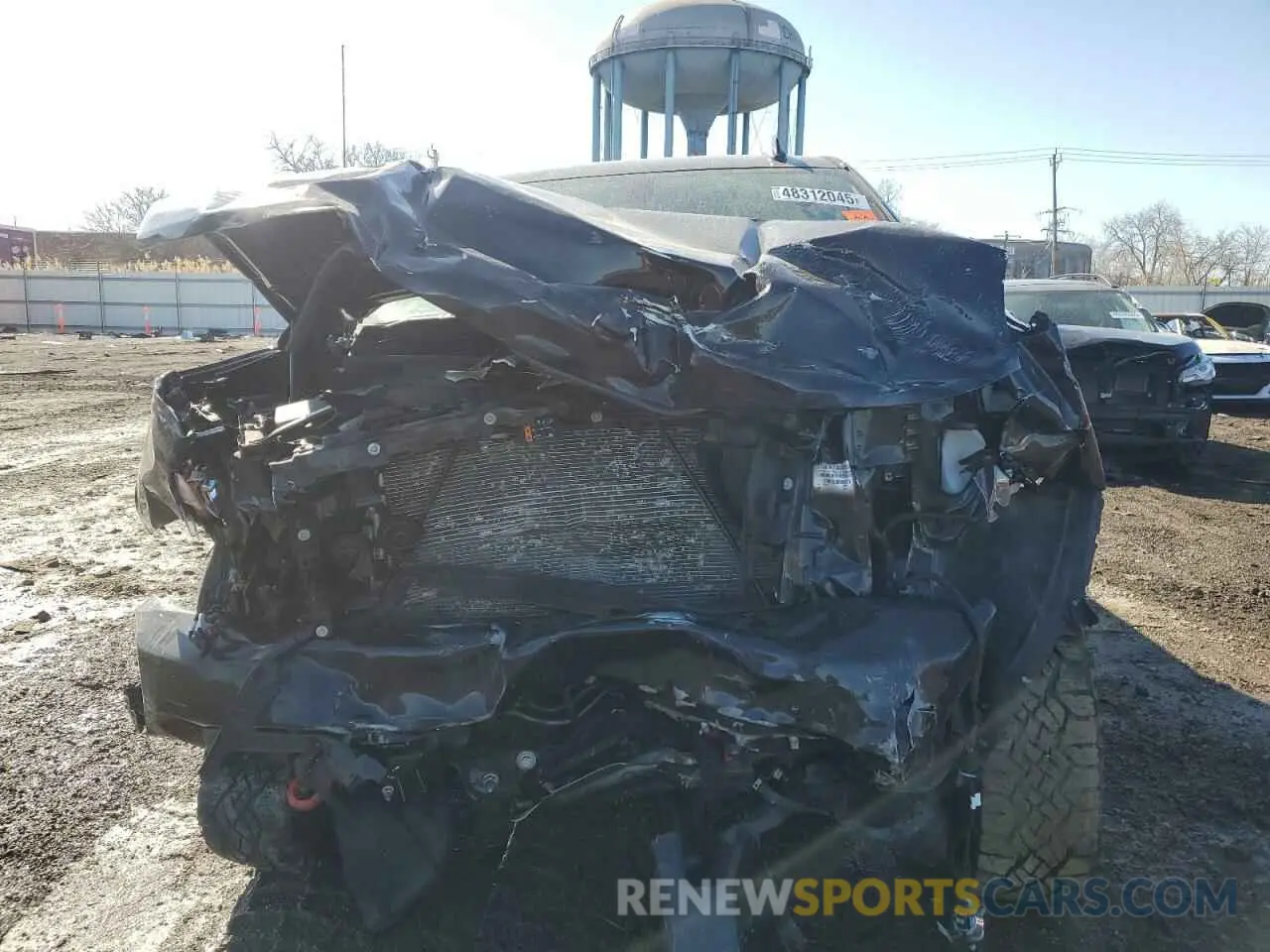 5 Photograph of a damaged car 1GCPYCEF3MZ176760 CHEVROLET ALL Models 2021