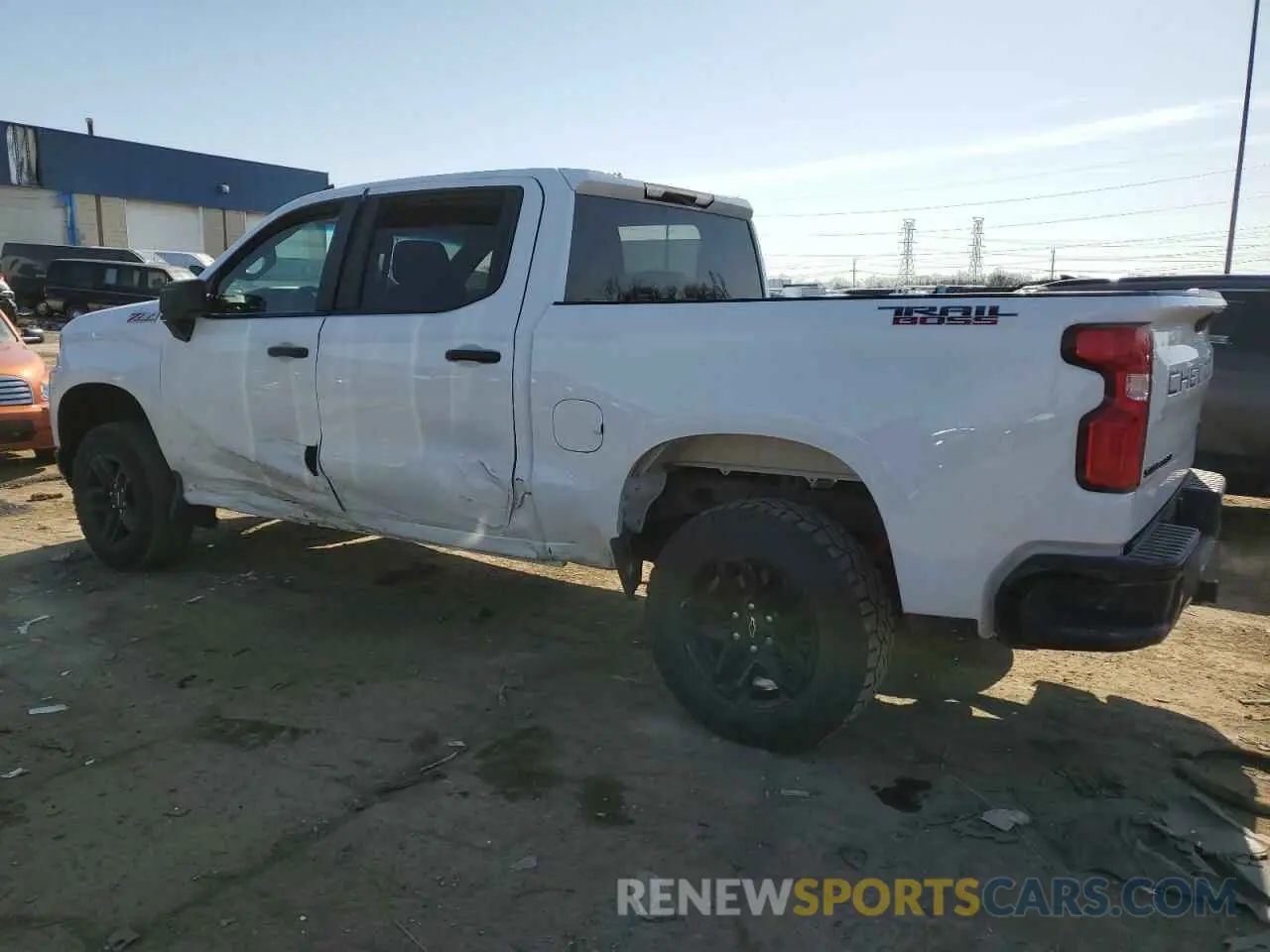 2 Фотография поврежденного автомобиля 1GCPYCEF3MZ352934 CHEVROLET ALL Models 2021