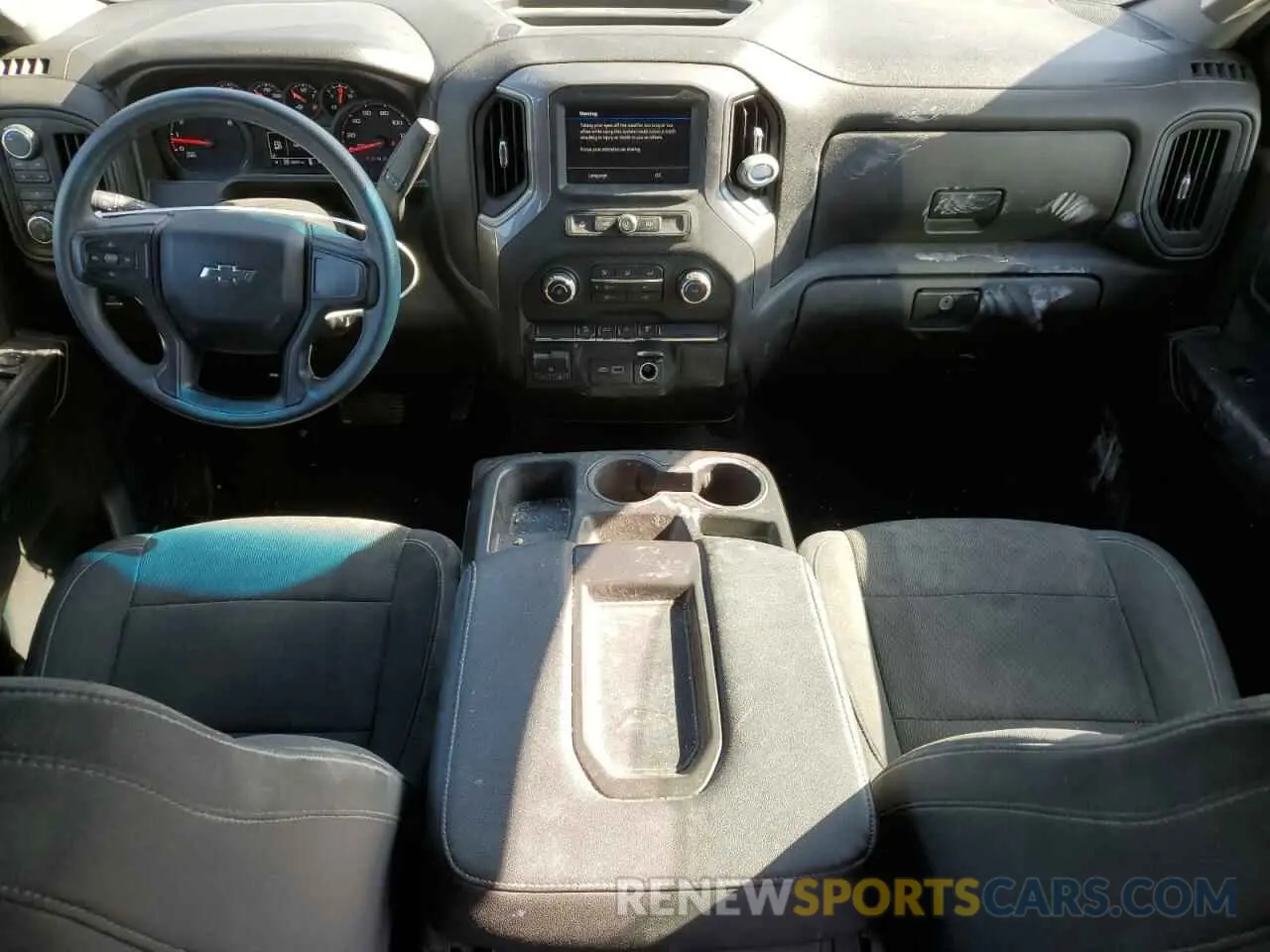 8 Фотография поврежденного автомобиля 1GCPYCEF3MZ352934 CHEVROLET ALL Models 2021