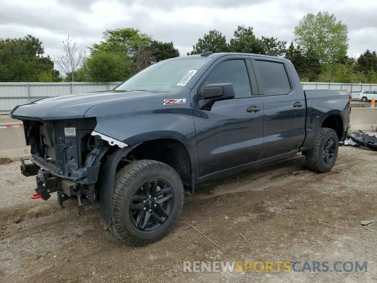 1 Photograph of a damaged car 1GCPYCEF4MZ392990 CHEVROLET ALL Models 2021