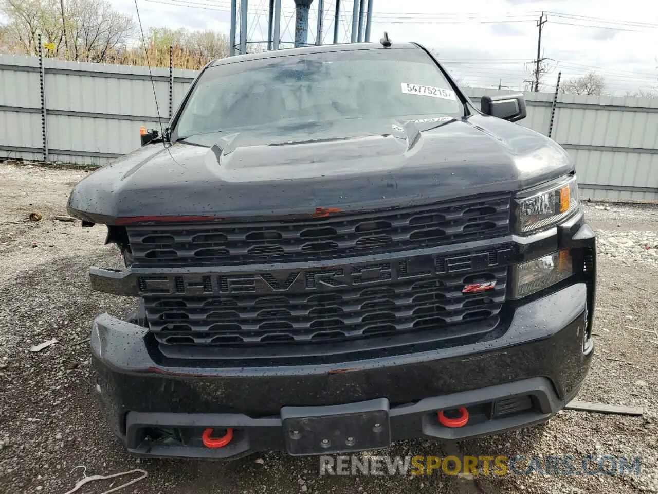 5 Фотография поврежденного автомобиля 1GCPYCEF5MZ374093 CHEVROLET ALL Models 2021