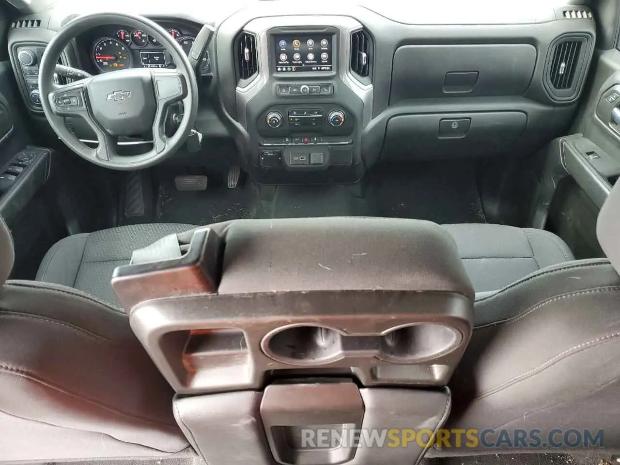 8 Фотография поврежденного автомобиля 1GCPYCEF5MZ374093 CHEVROLET ALL Models 2021