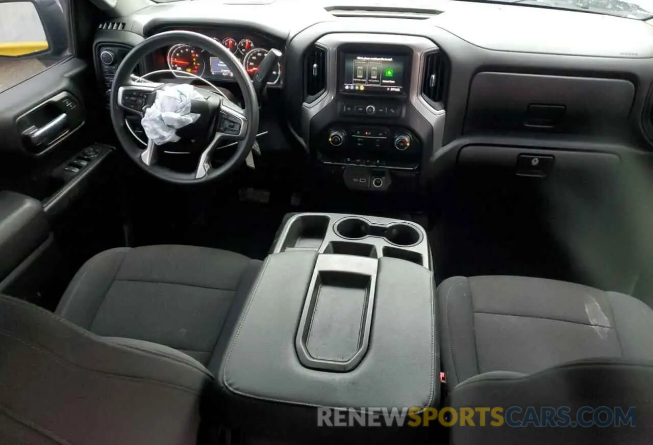 8 Фотография поврежденного автомобиля 1GCPYCEF6MZ264637 CHEVROLET ALL Models 2021