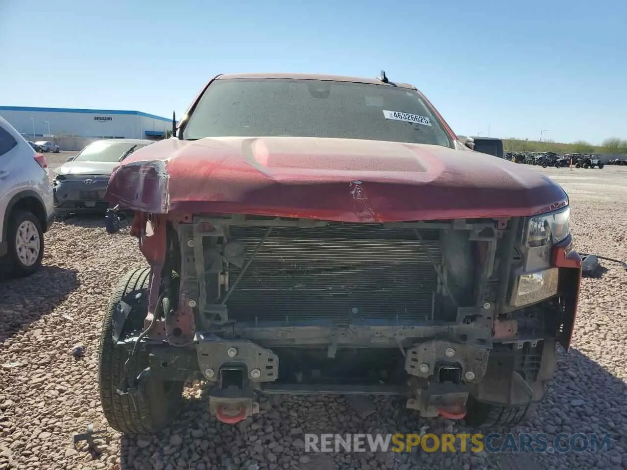 5 Photograph of a damaged car 1GCPYCEF9MZ290651 CHEVROLET ALL Models 2021