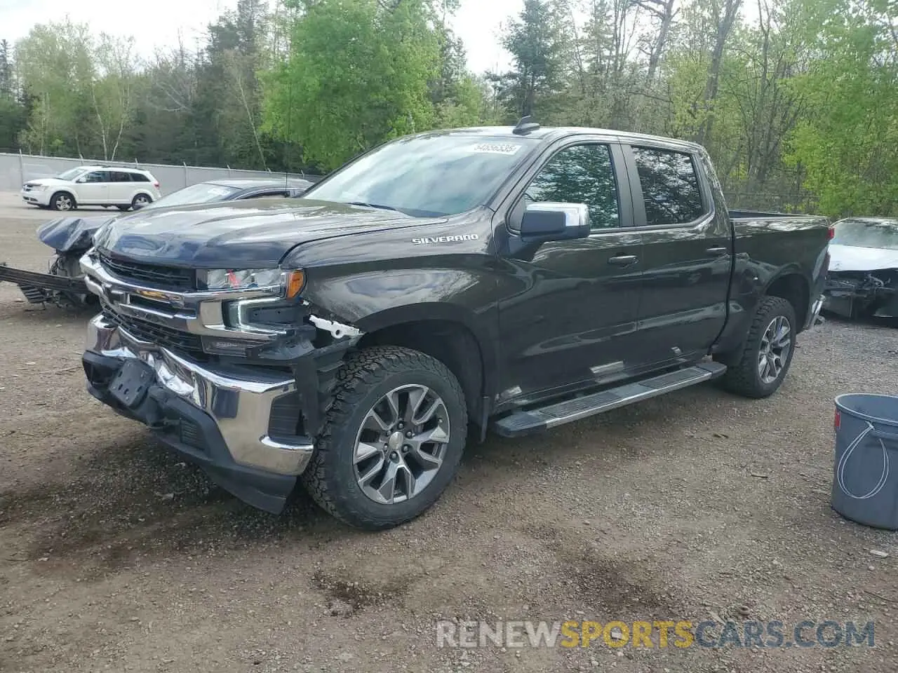 1 Photograph of a damaged car 1GCPYDEK7MZ376463 CHEVROLET ALL Models 2021